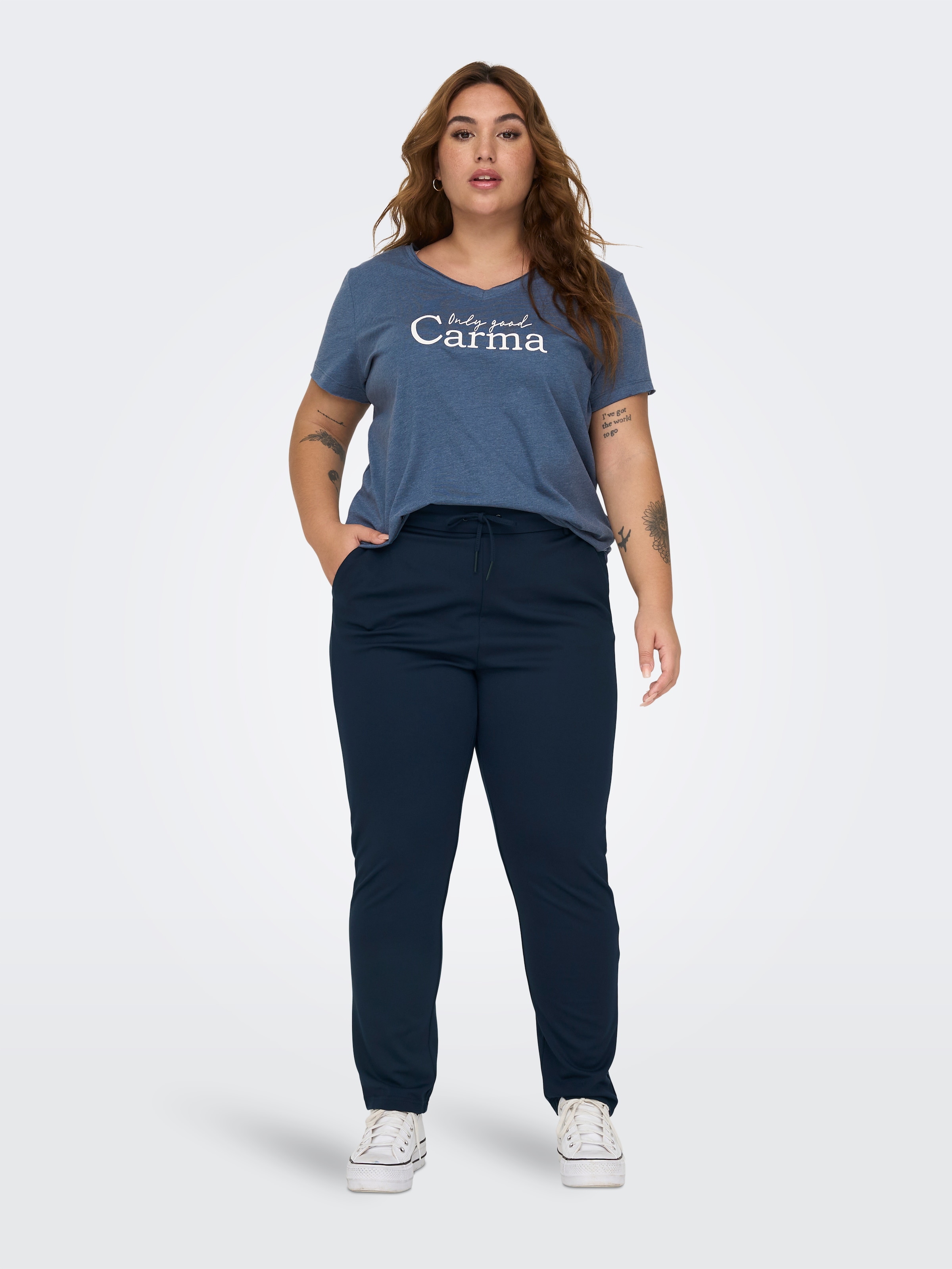 ONLY CARMAKOMA Jogger Pants »CARGOLDTRASH LIFE CLASSIC PANT NOOS«