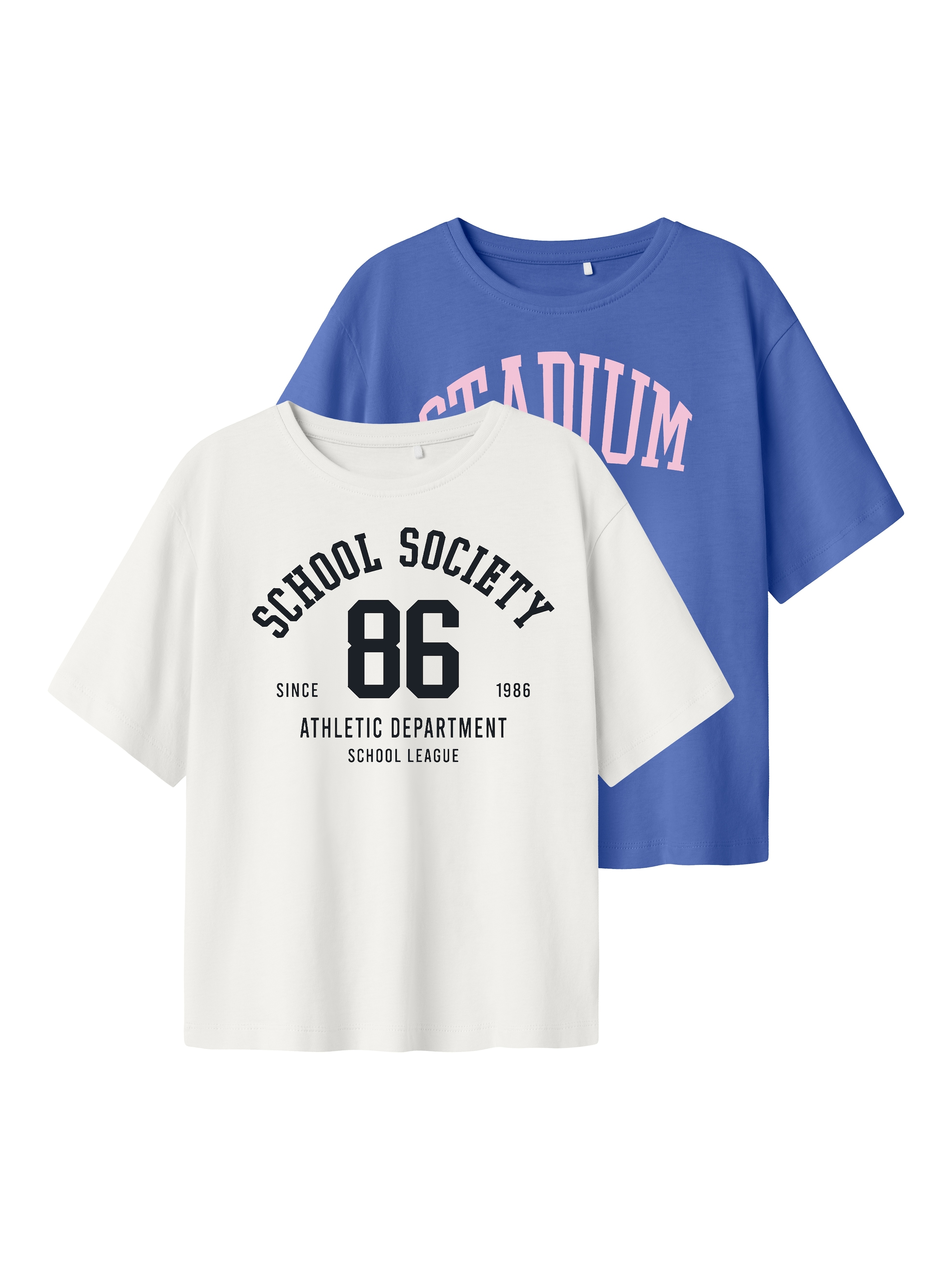 Name It T-Shirt »NKFLAISA SH NREG SS TOP 2P« Packung, 2 Stk. tlg.