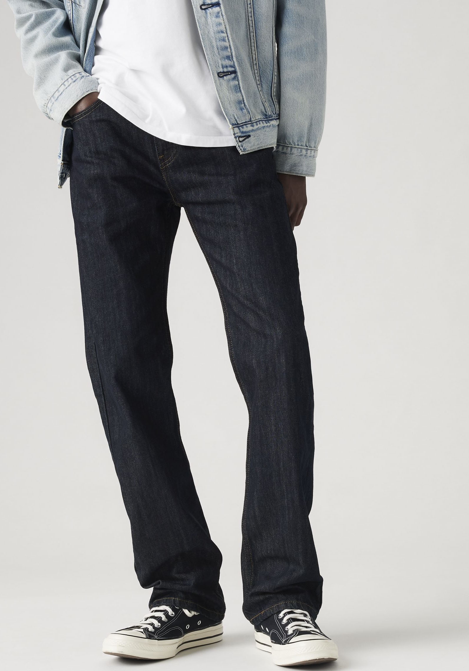 Levis Bootcut-Jeans "527 SLIM BOOT CUT" in cleaner Waschung