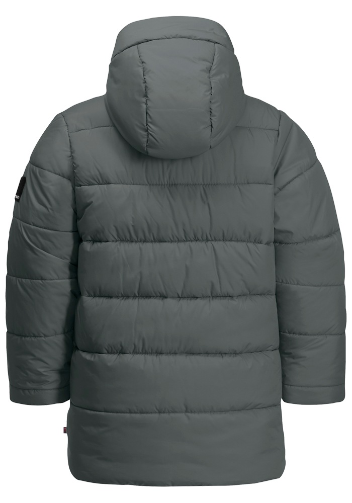 Jack Wolfskin Outdoorjacke »TEEN INS LONG JACKET Y«, mit Kapuze