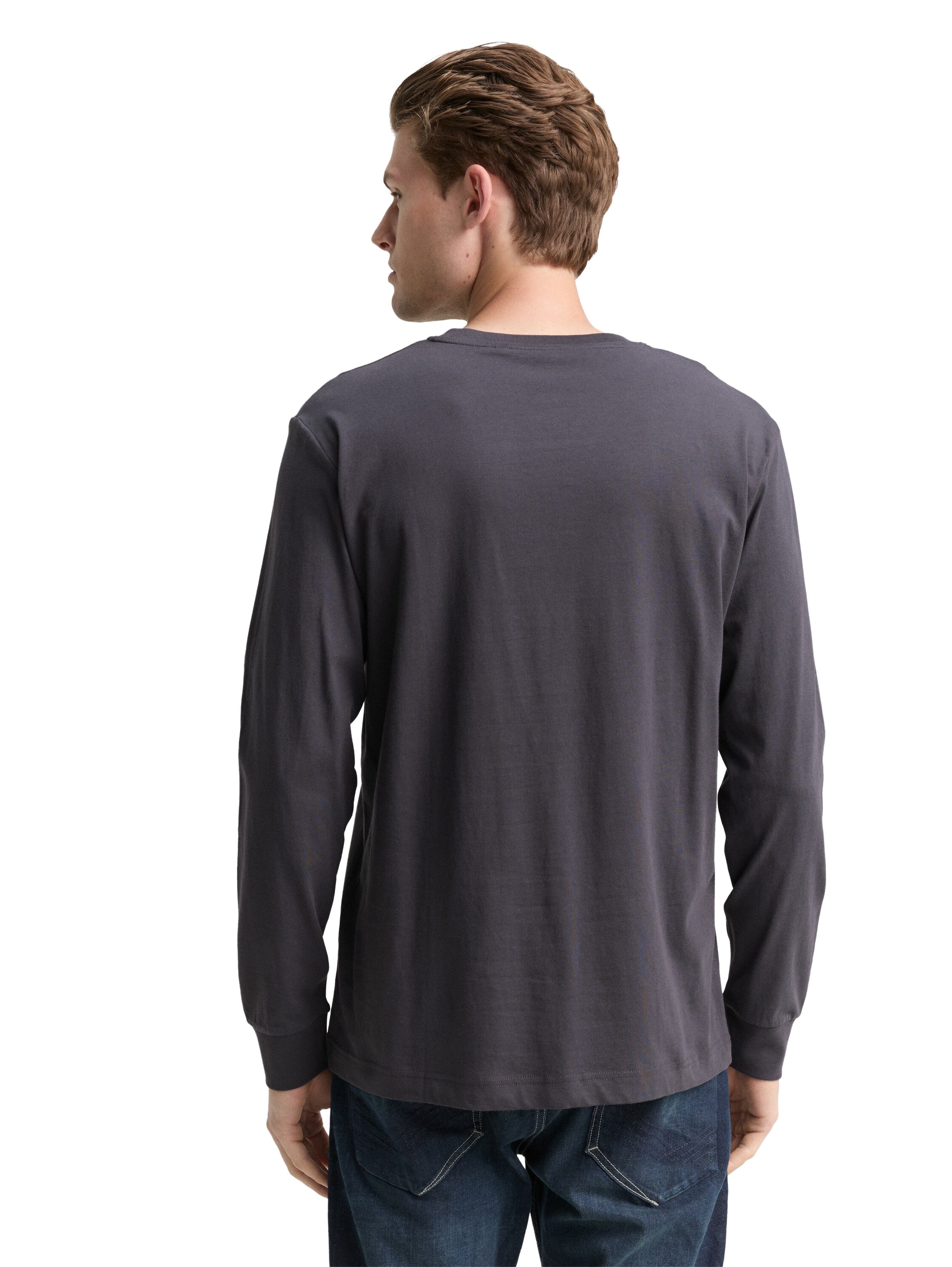 TOM TAILOR Langarmshirt, mit Logo Print