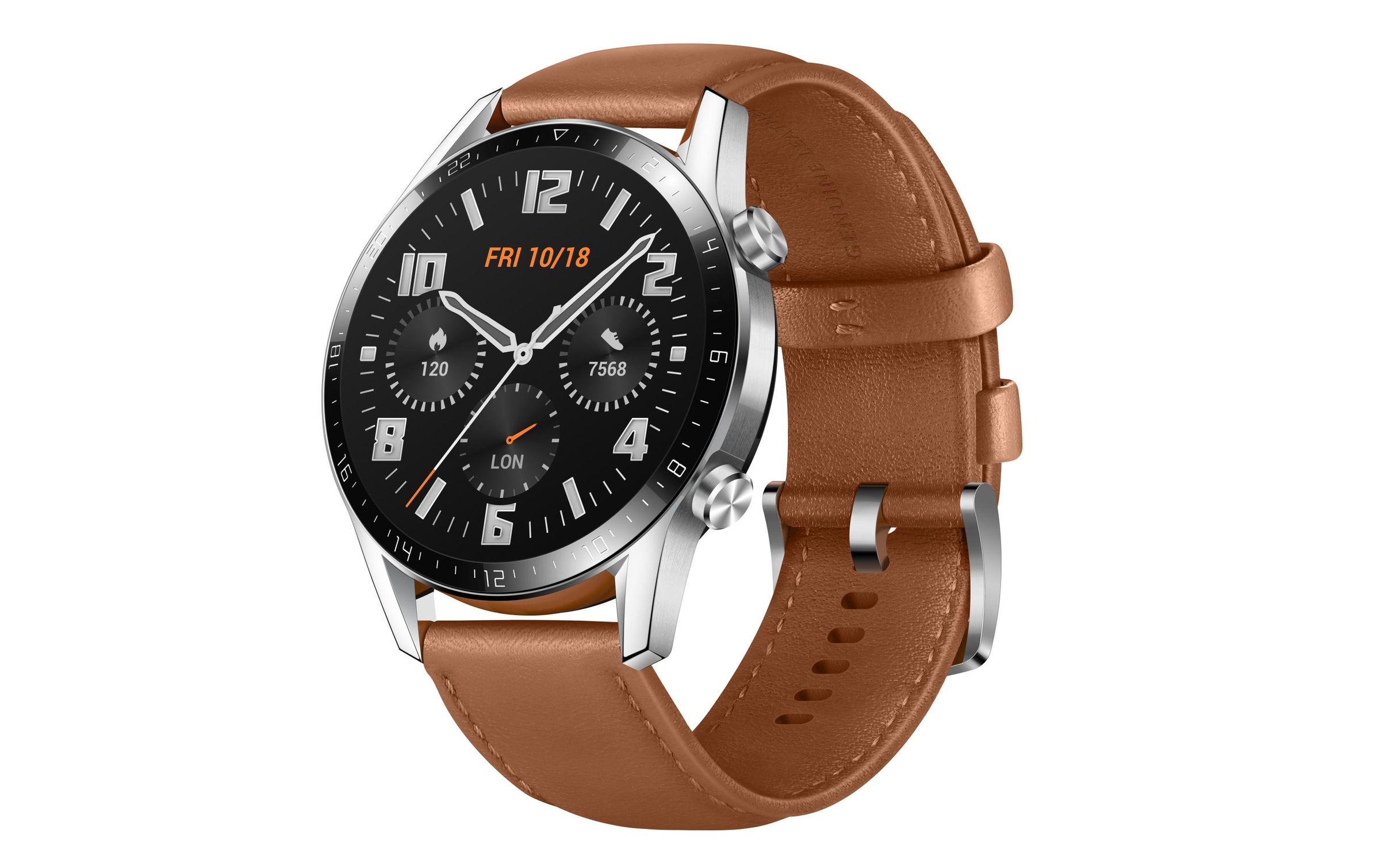 Huawei Smartwatch »Watch GT2 46 mm Classic Brown«