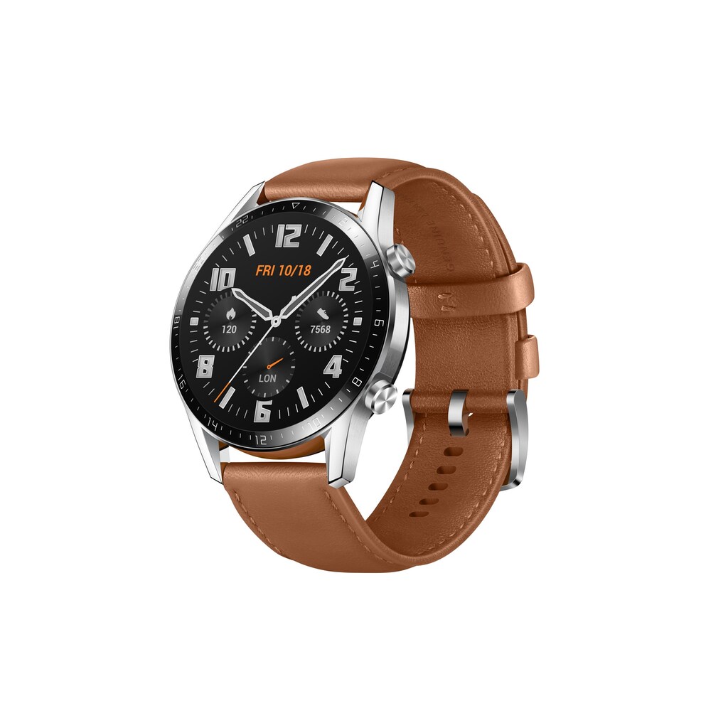Huawei Smartwatch »Watch GT2 46 mm Classic Brown«