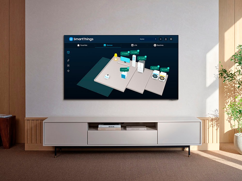 Samsung LED-Fernseher »GU55DU7179U«, 4K Ultra HD, Smart-TV, Crystal UHD, Q-Symphony, Dolby Surround Sound, Triple Tuner, Smart-Hub