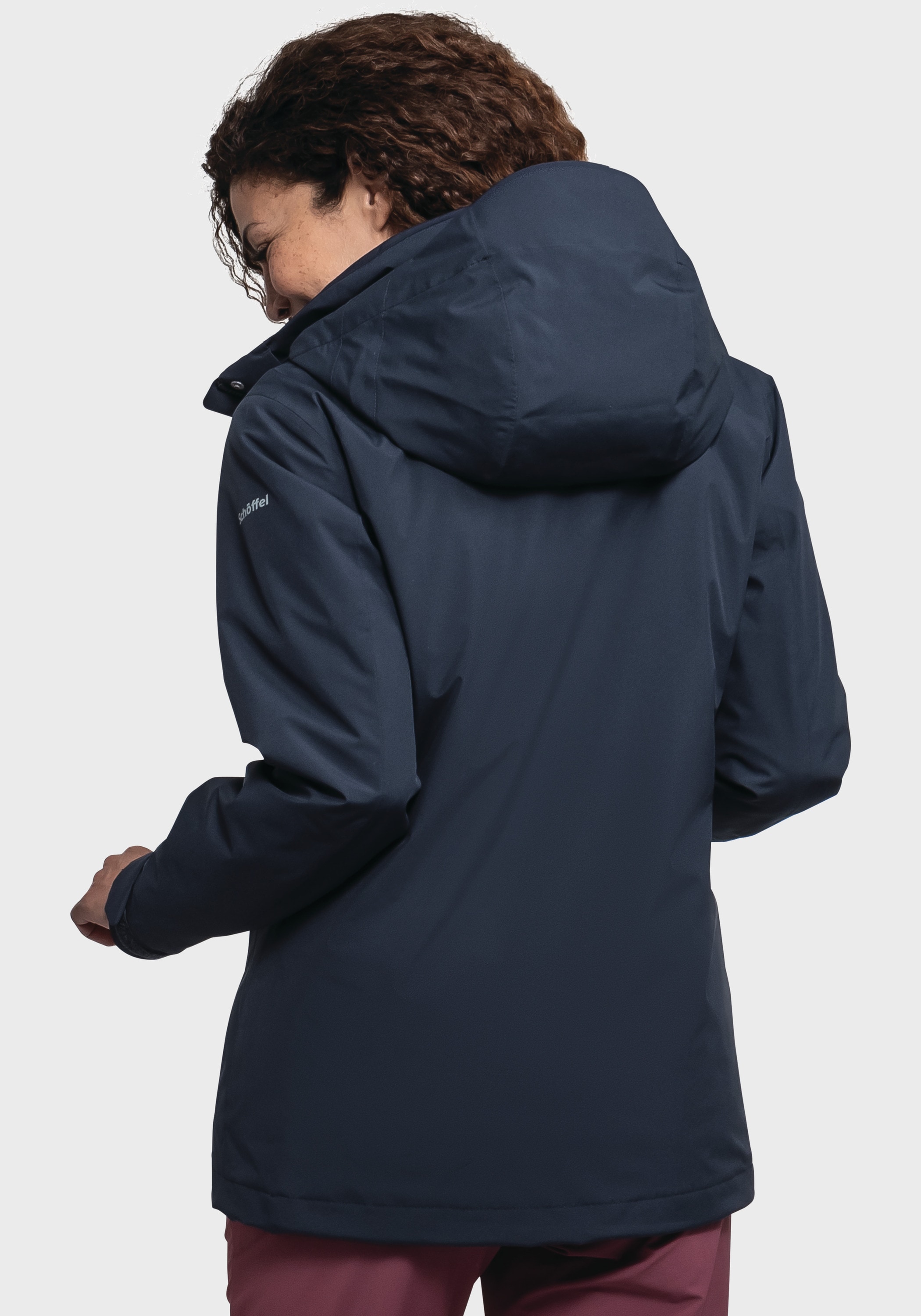Schöffel Doppeljacke »Hiking 3in1 Jacket Style Tamina WMS«, mit Kapuze