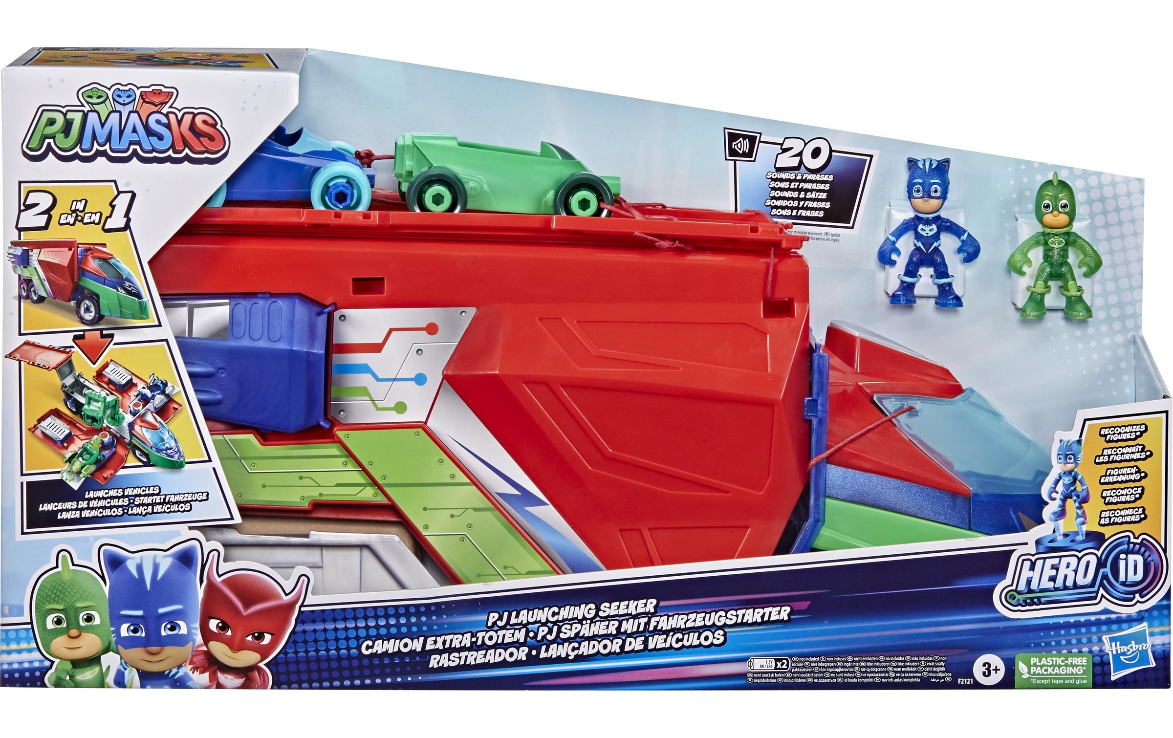 Hasbro Spielzeug-Auto »Masks PJ Späher mit Hero-ID«