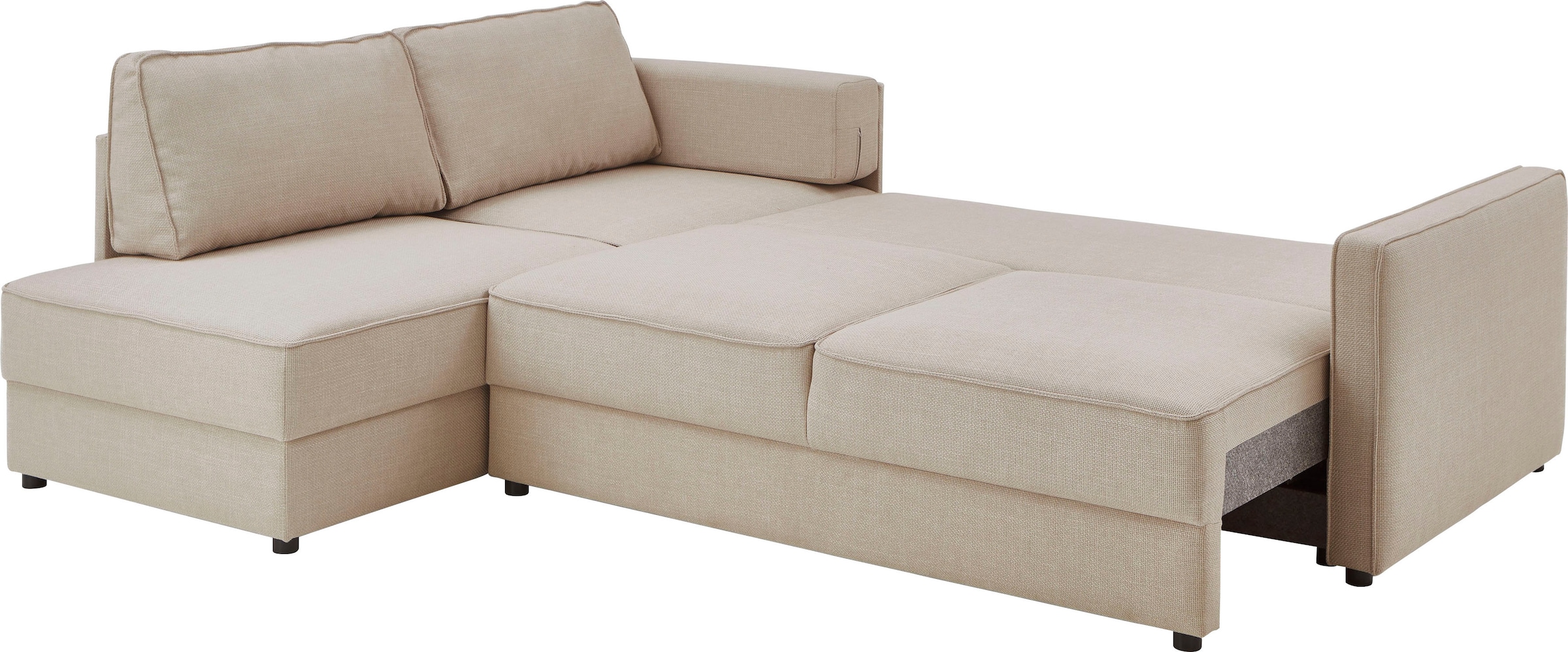 ATLANTIC home collection Schlafsofa »Chill«, Ecksofa mit Bettfunktion und Bettkasten