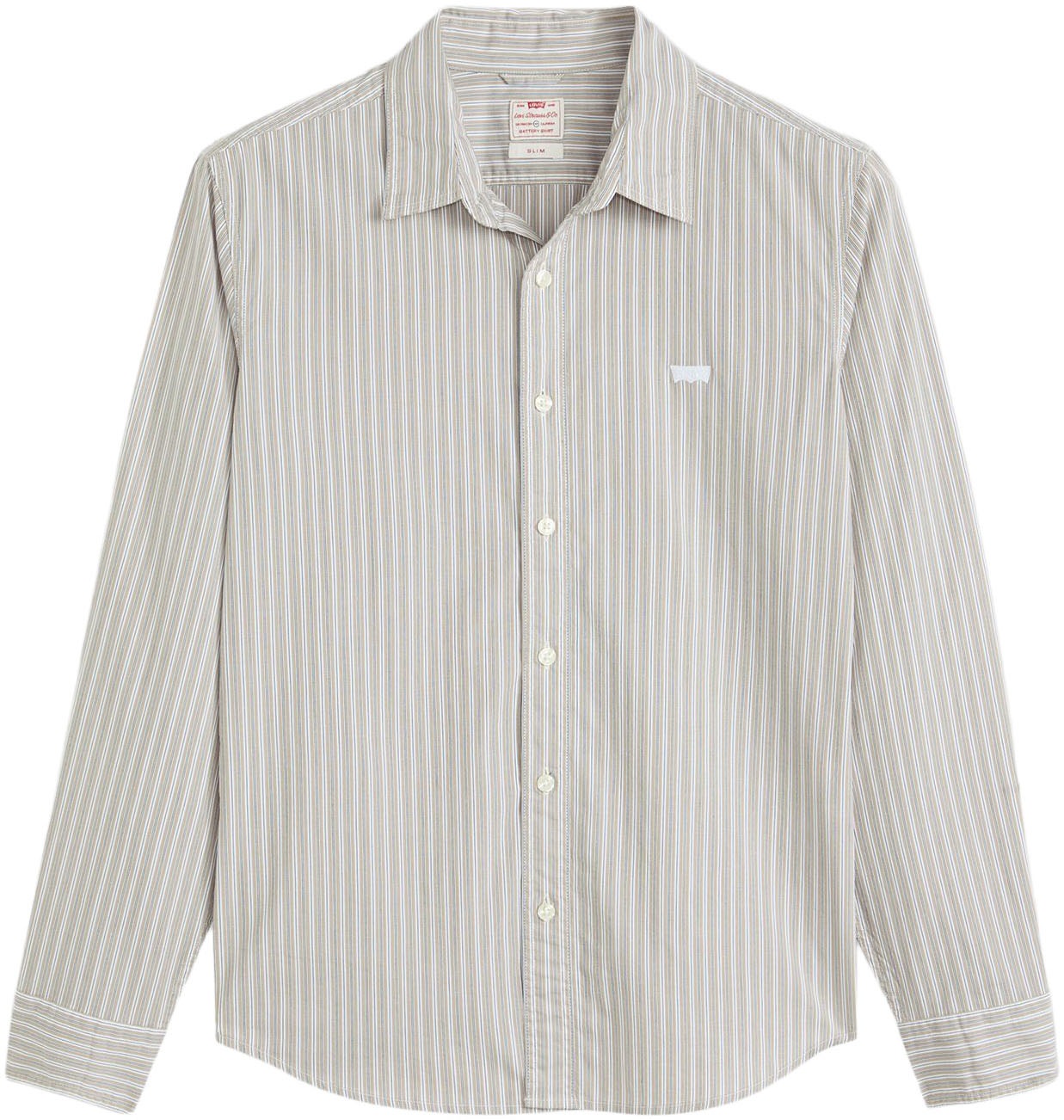 Levi's® Jeanshemd »BATTERY HM SHIRT SLIM«, mit Logobadge