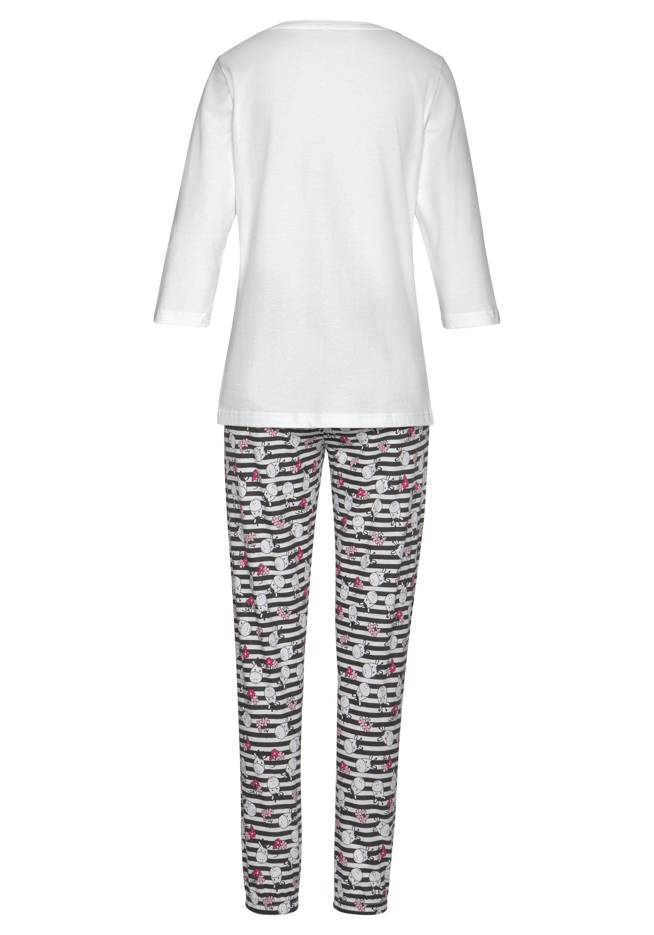 online Vivance Stück), (4 bei Dreams Jelmoli-Versand Pyjama, Tierprint verspieltem mit 2 bestellen Schweiz tlg.,