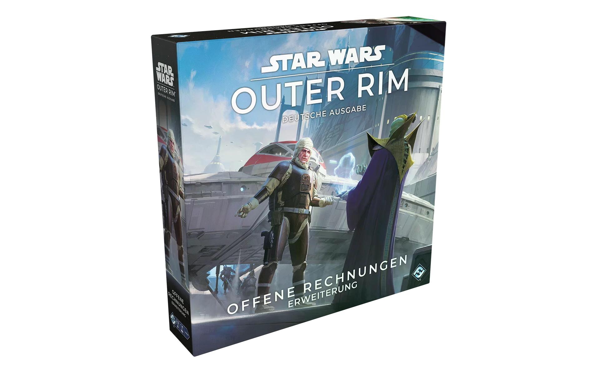 Spiel »Fantasy Flight Star Wars: Outer Rim – Offene Rechnungen -DE-«