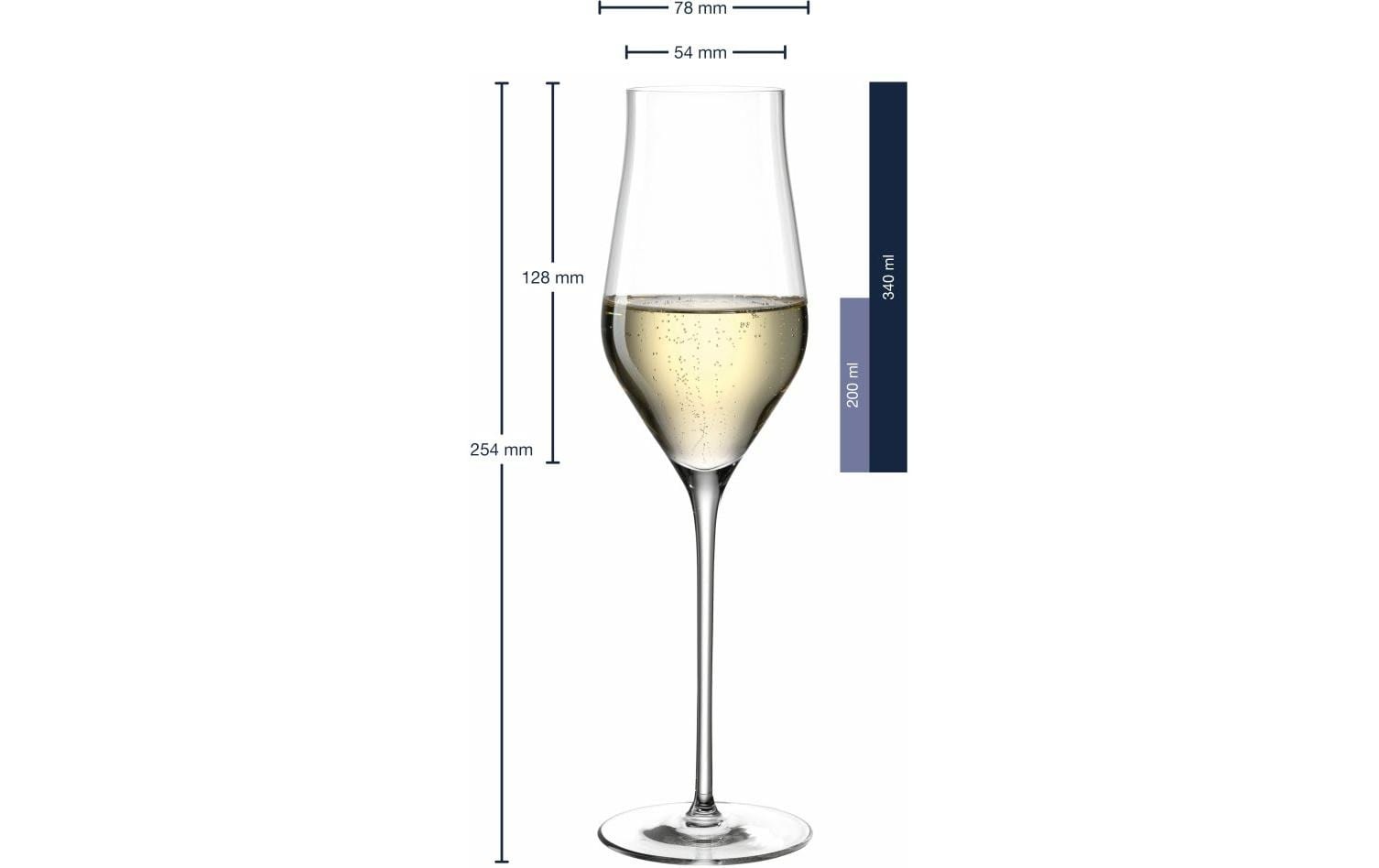 LEONARDO Champagnerglas »Brunelli 34«, (6 tlg.)