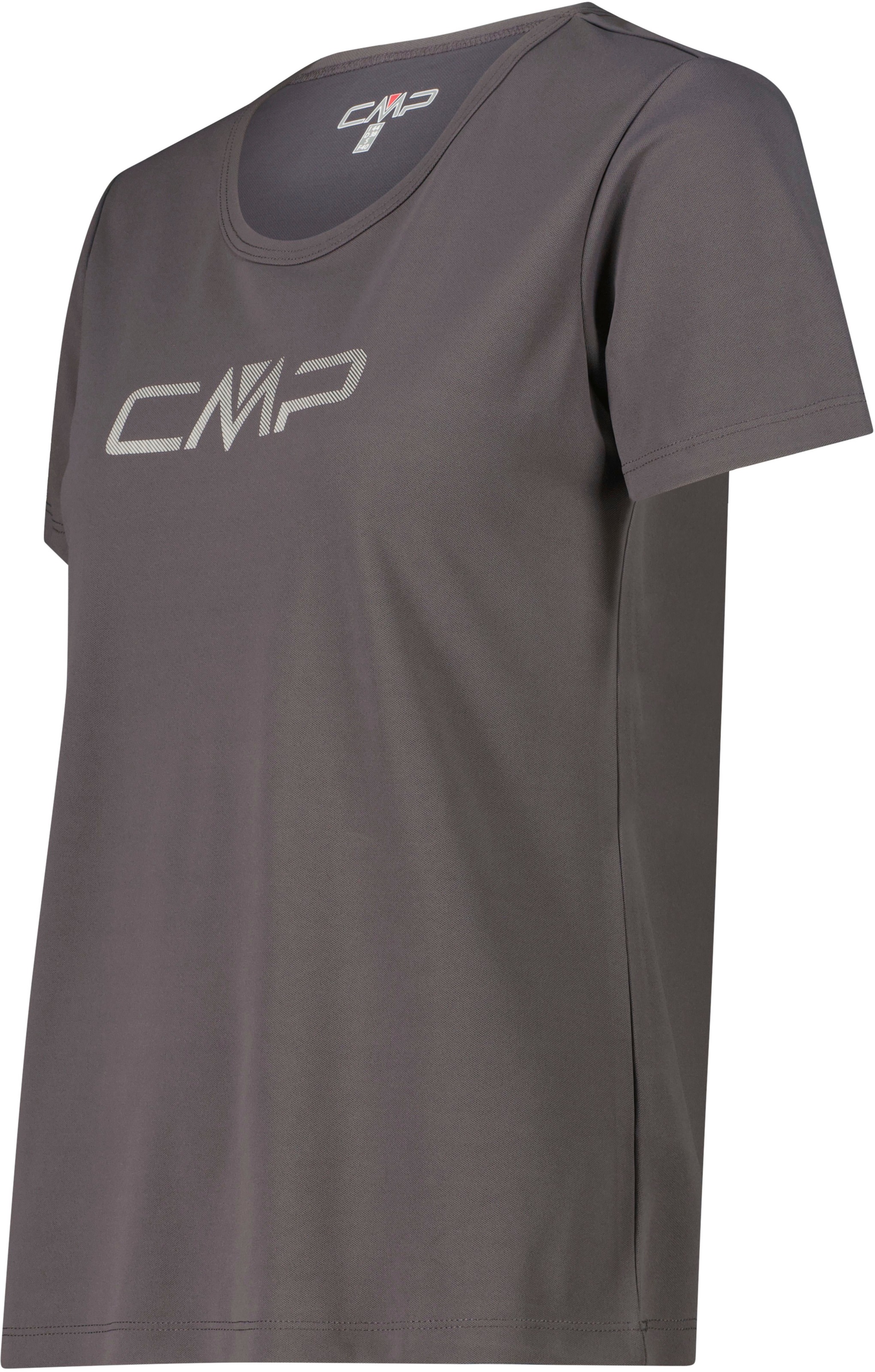CMP T-Shirt »WOMAN CO T-SHIRT«, (1 tlg.), Schnell trocknend & Atmungsaktiv