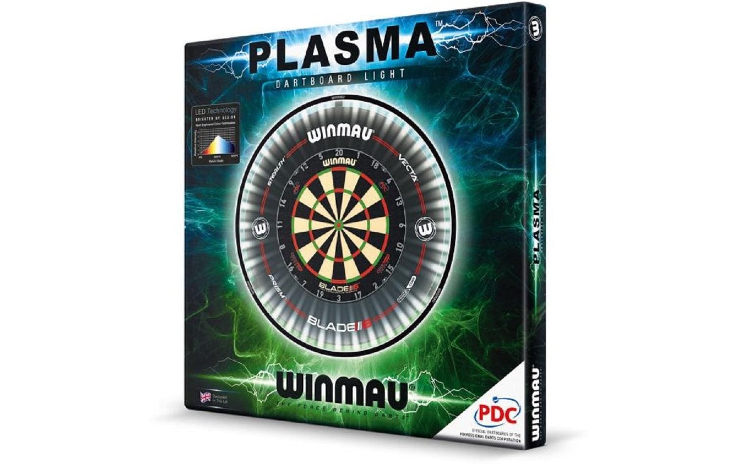 Winmau Dartscheibe »Plasma Light Professional«