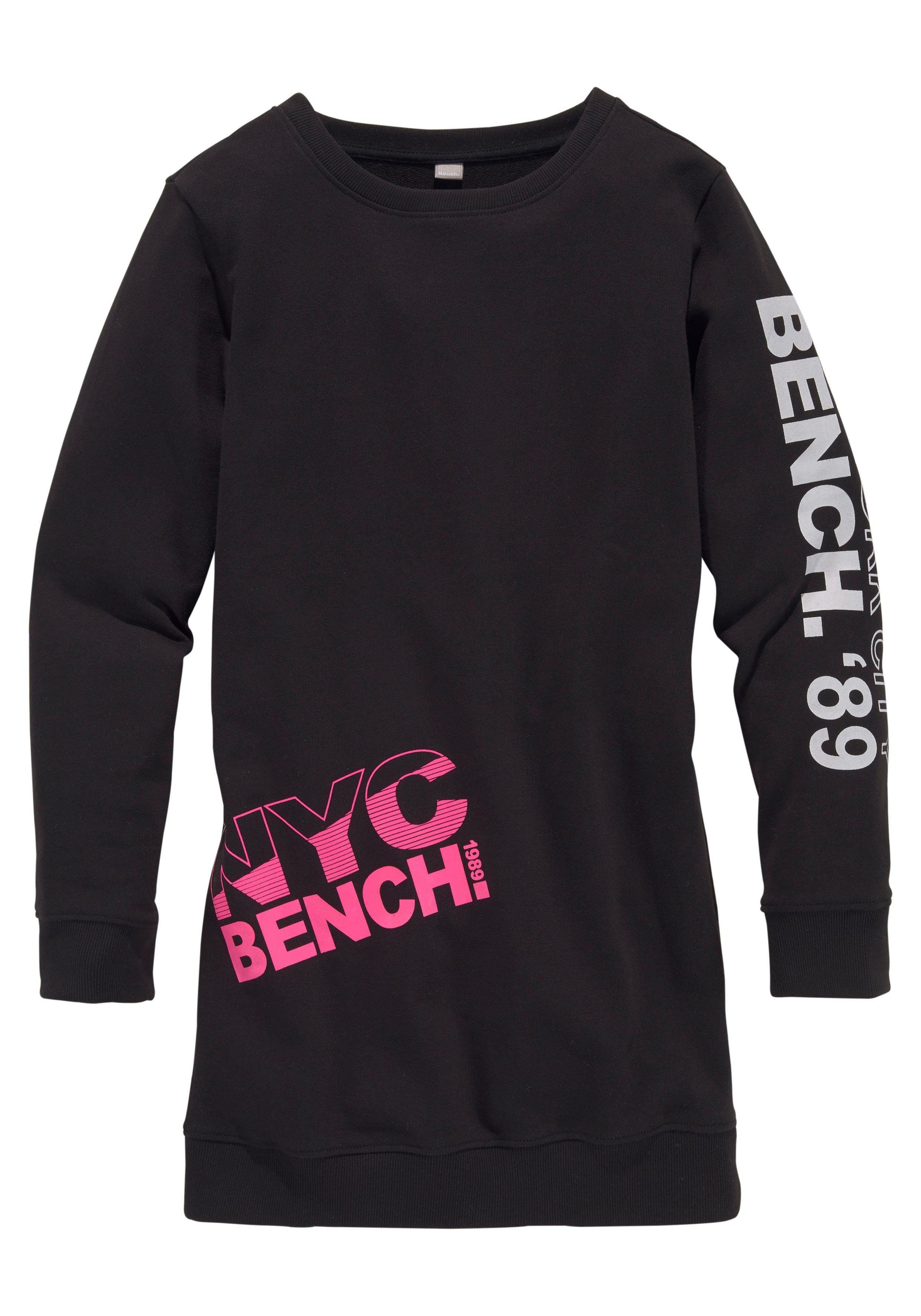 Bench. Sweatkleid, in lockerer Passform