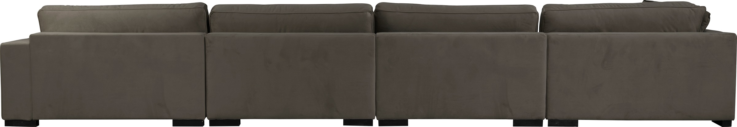 Home affaire Wohnlandschaft »Skara U-Form«, Lounge-Sofa mit Federkernpolsterung, in vielen Bezugsvarianten