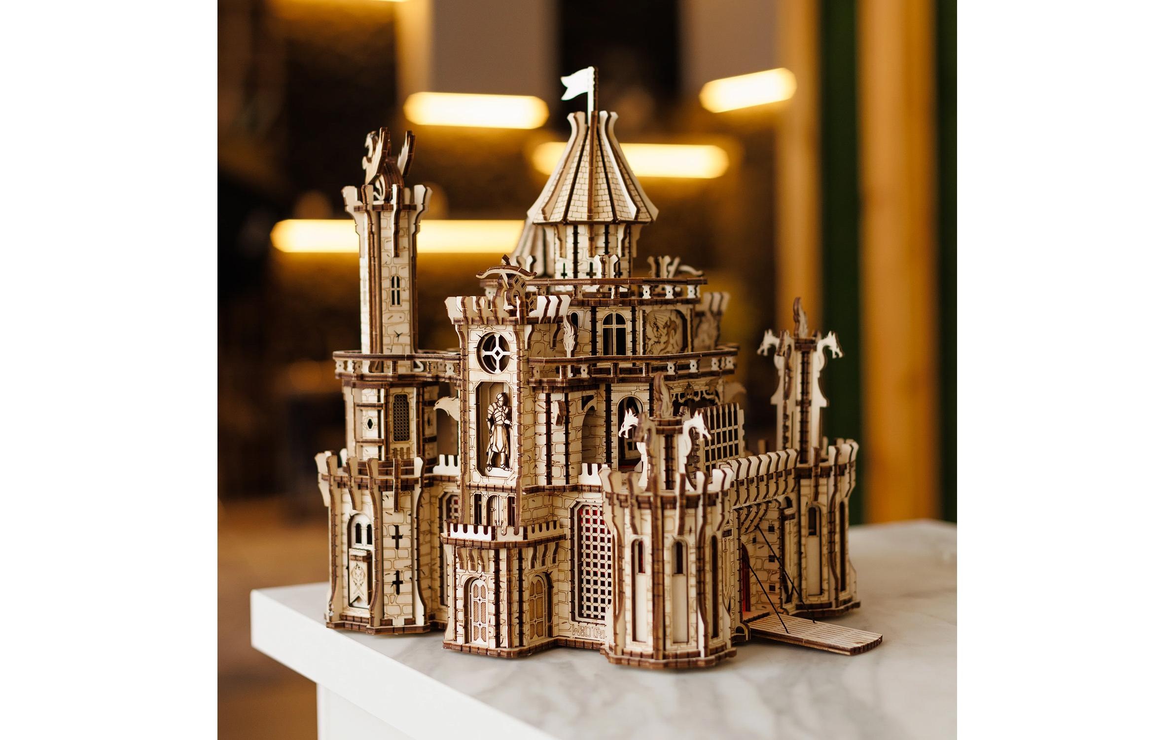 Spielbausteine »WoodTrick Drachenburg«, (978 St.)