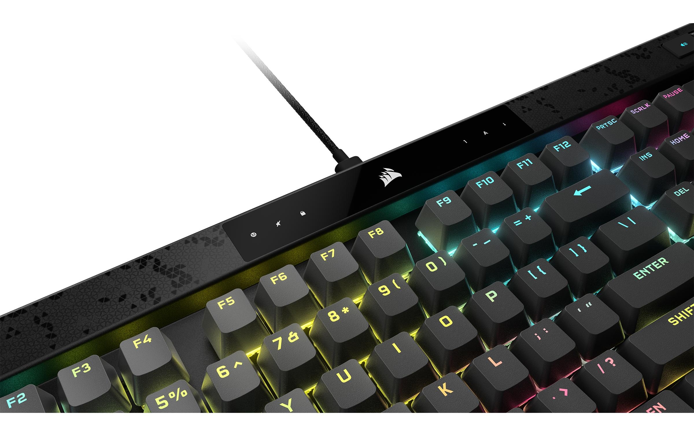 Corsair Gaming-Tastatur »K70 MAX RGB«, (Ziffernblock)