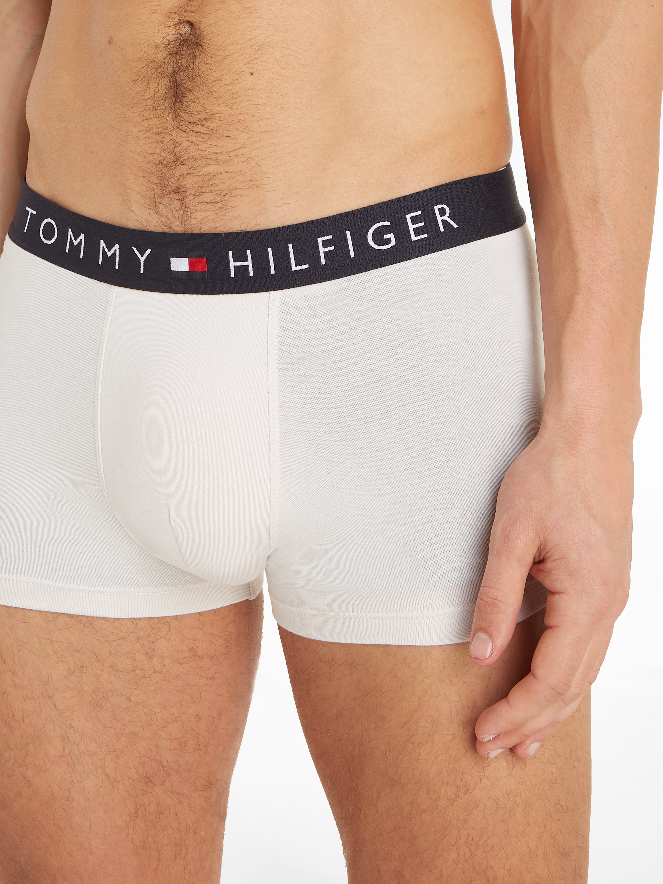 Tommy Hilfiger Underwear Trunk »3P TRUNK«, (Packung, 3 St., 3er), mit Logobund
