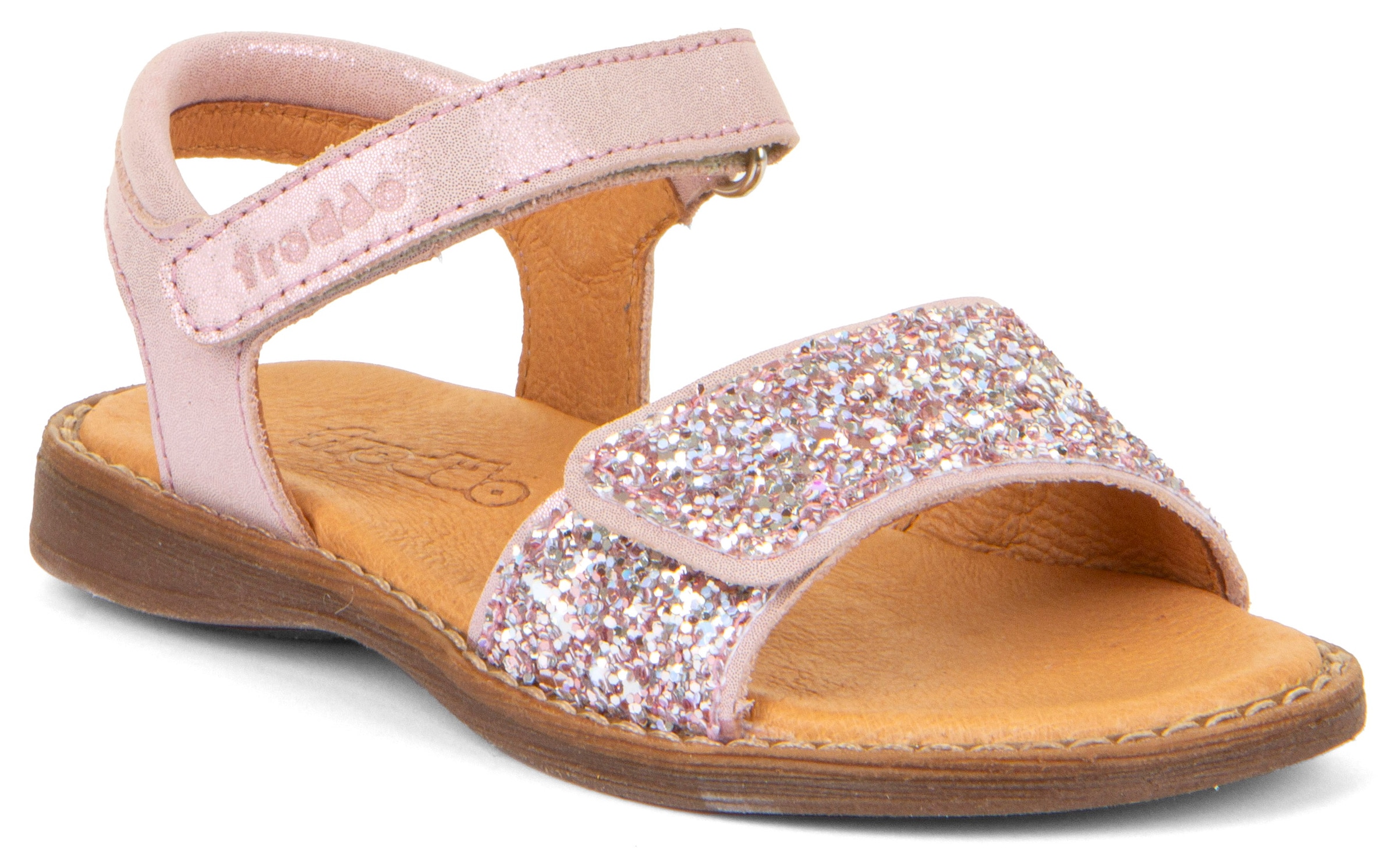 froddo® Sandale »Lore Sparkle« Sommerschuh, Klettschuh, Sandalette, mit zwei Klettverschlüsse