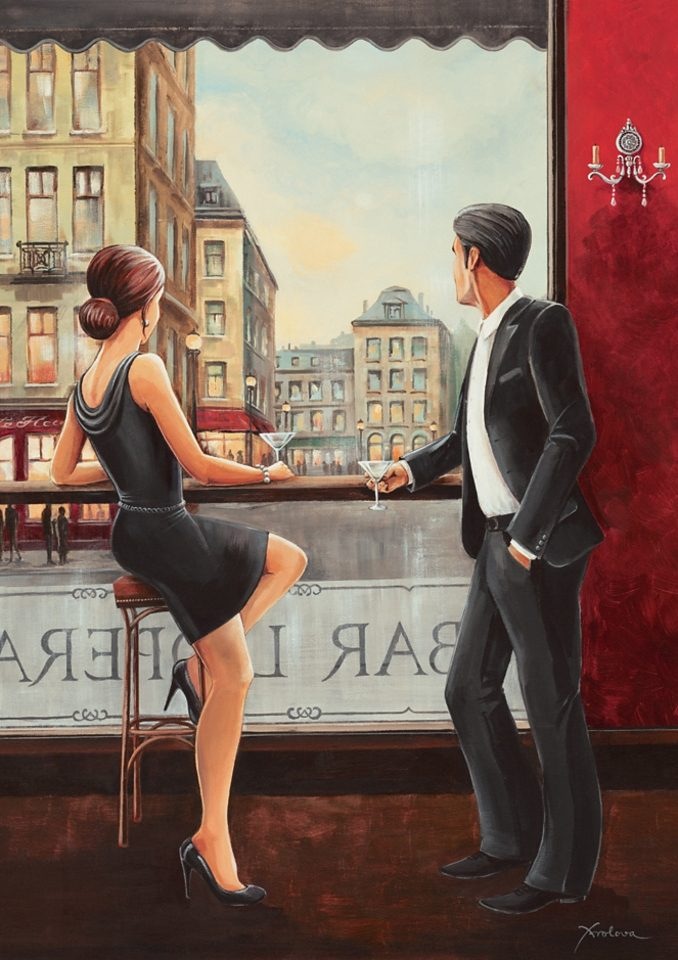 Home affaire Leinwandbild »Bar«, 60/80 cm kaufen