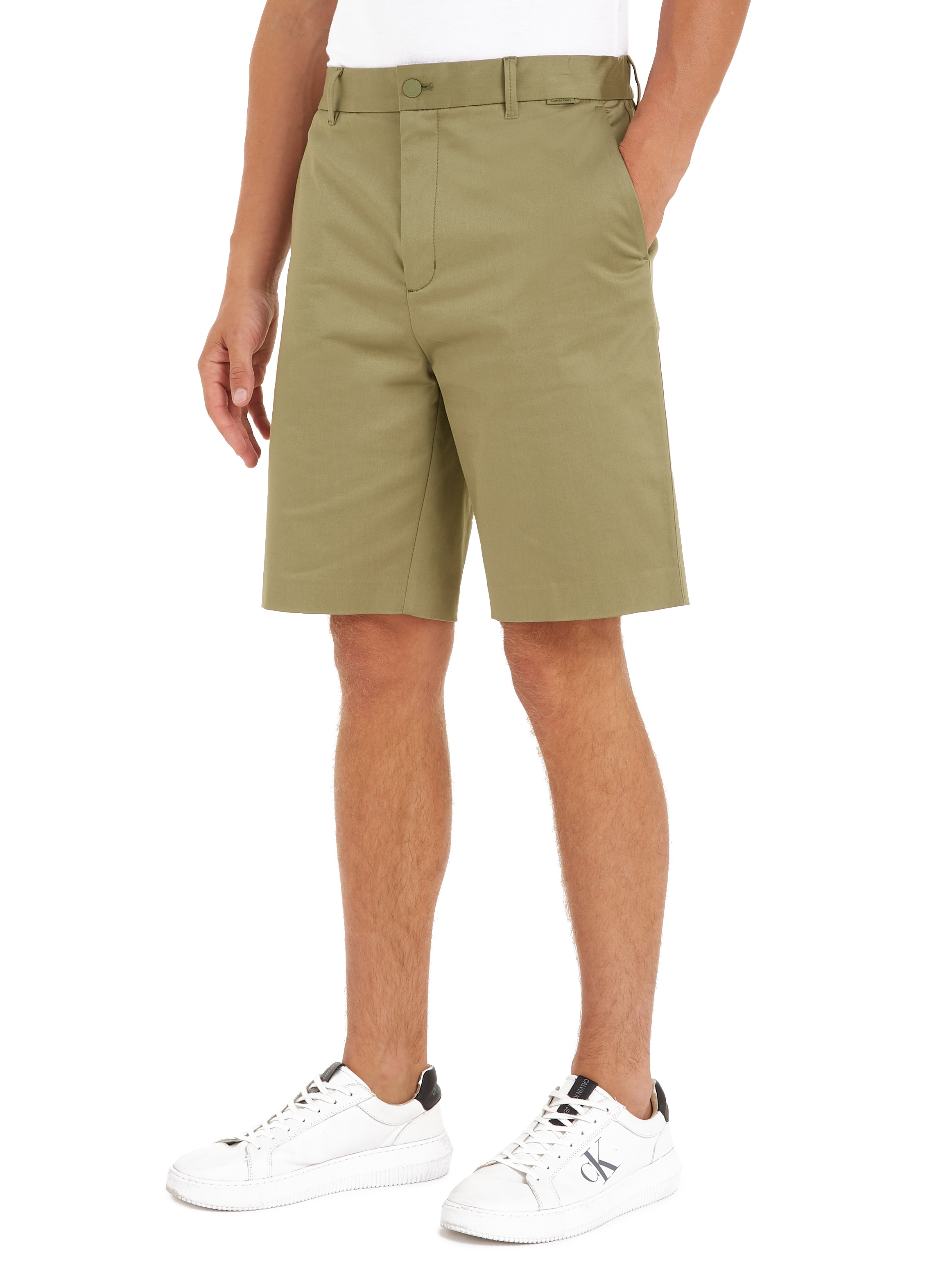Calvin Klein Chinoshorts »SATEEN STRETCH REGULAR STRAIGHT«