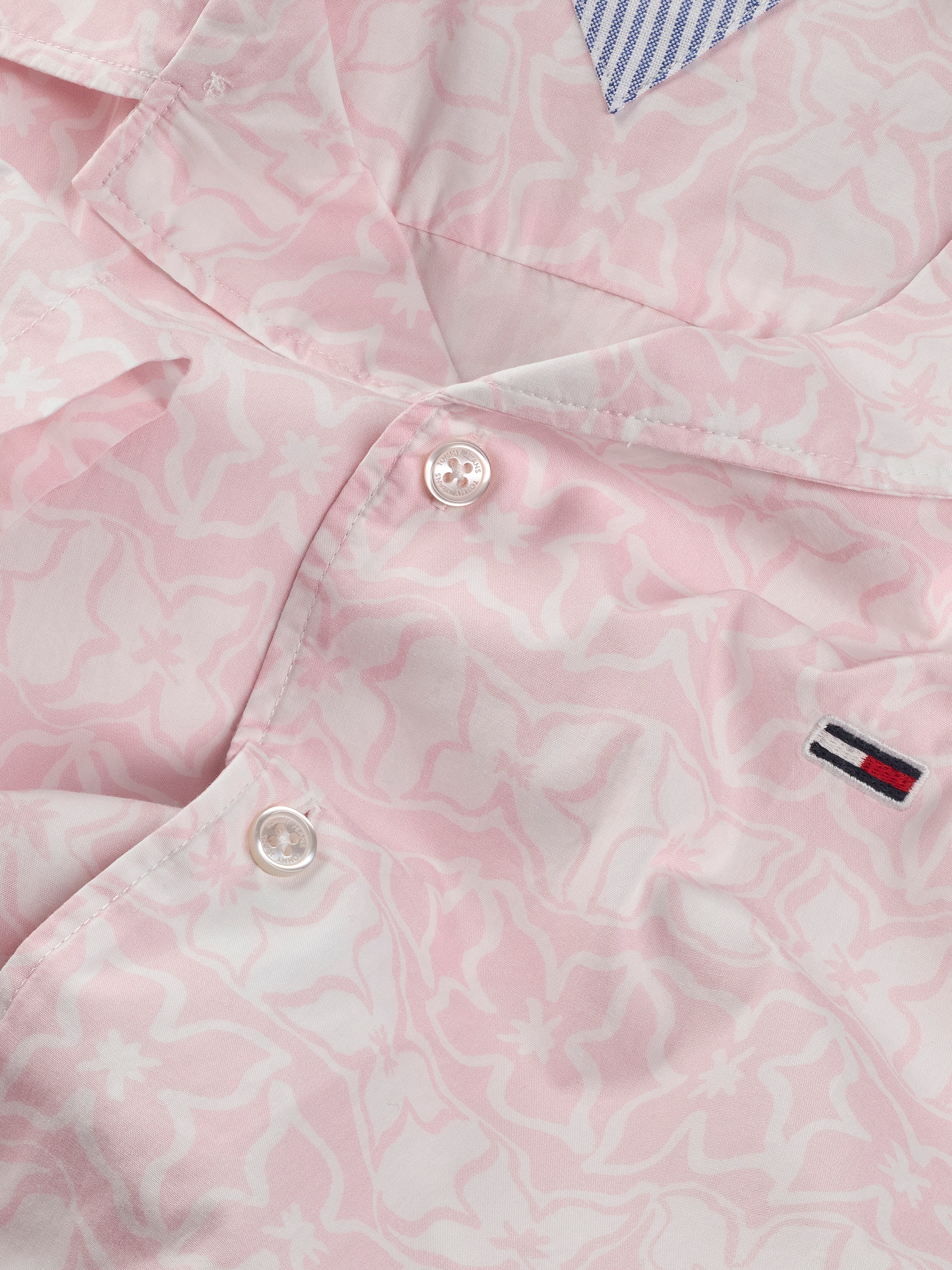 Tommy Jeans Kurzarmhemd »TJM REG AOP SS SHIRT EXT«, mit sommerlichen Print