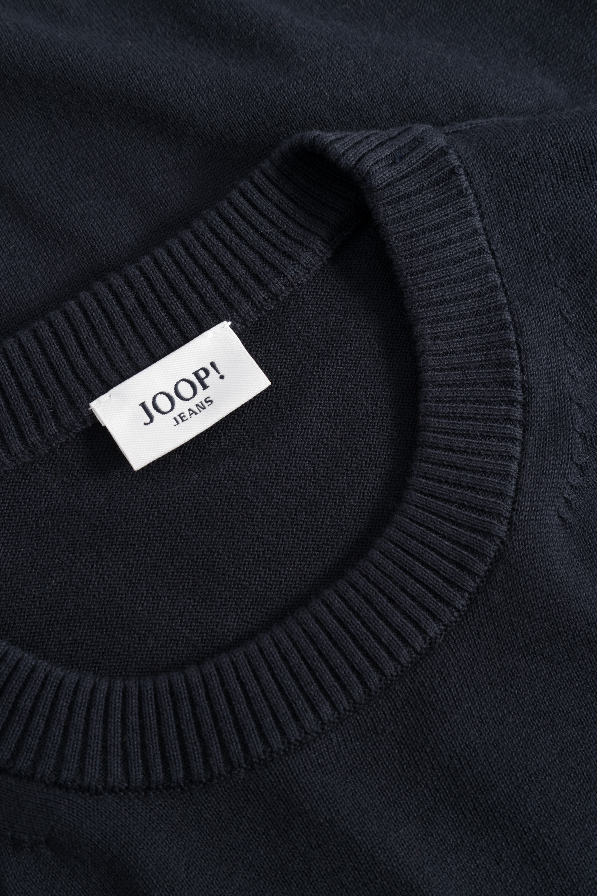 Joop Jeans Strickpullover »Pablor«, Mit Rundhalsausschnitt