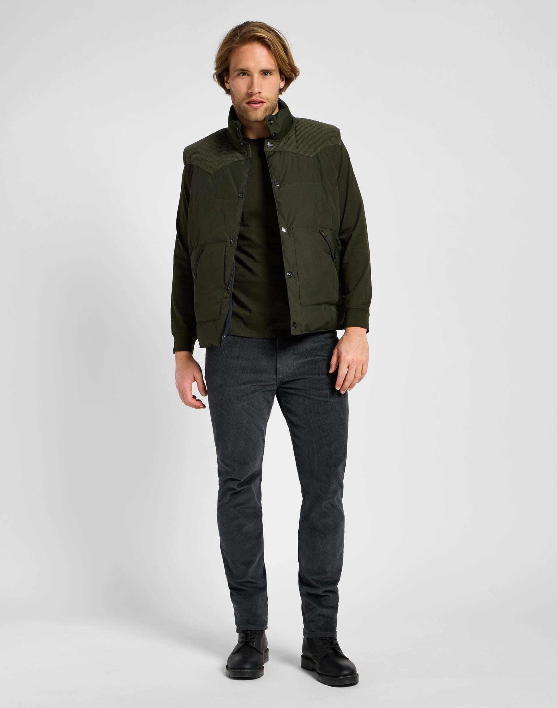 Lee® Steppjacke »LEE Steppjacke Reversible Western Puffer«