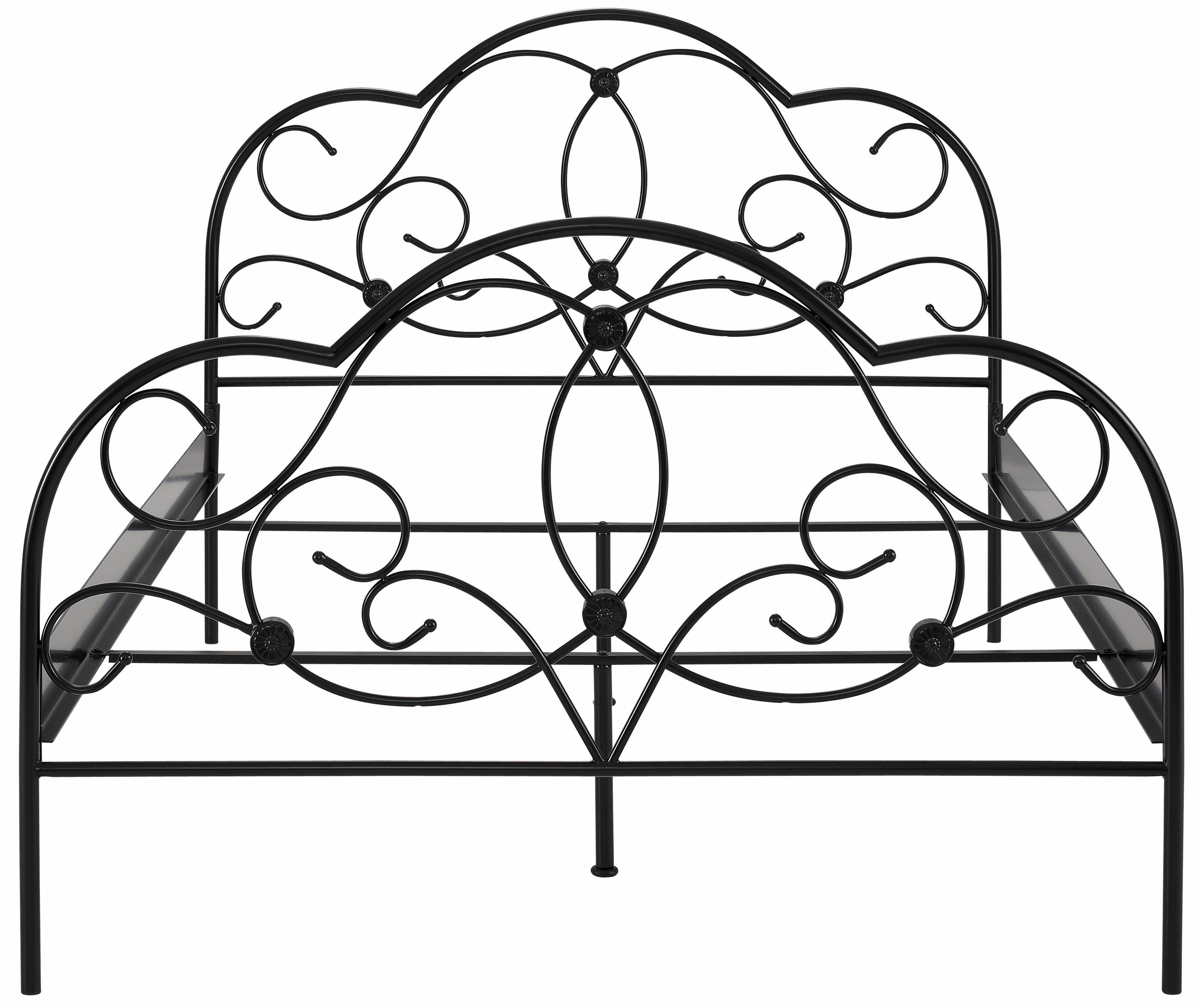 Home affaire Metallbett "TOPSELLER" mit aufwendiger Verzierung, romantischer Stil