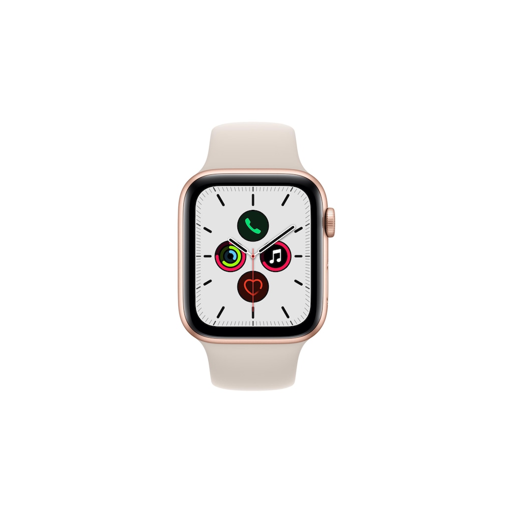 Apple Smartwatch »SE 44mm GPS Gold Sport«, (Watch OS)