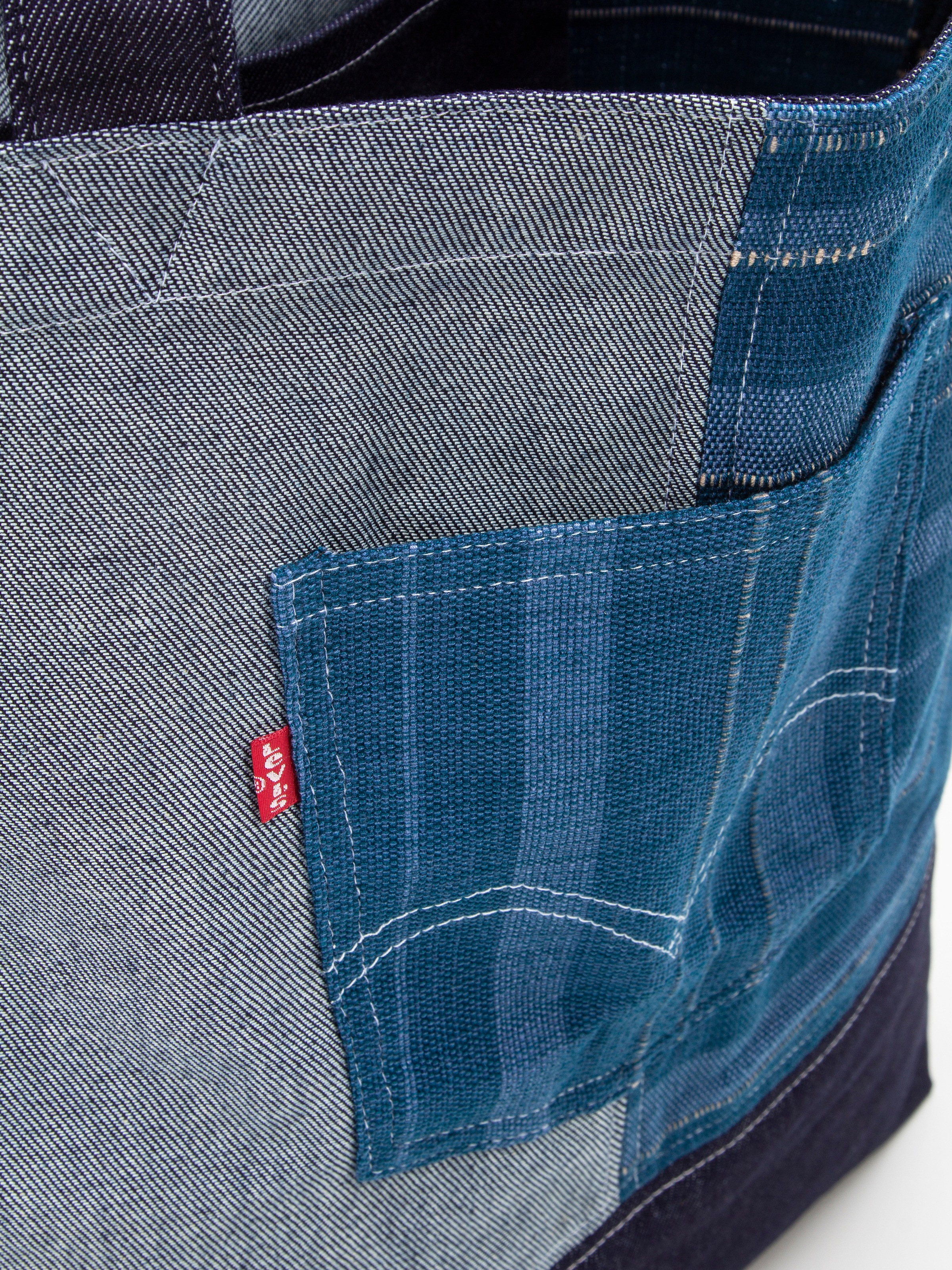 Levi's® Shopper »Levis Mercado Global Tote«, in Jeans-Optik