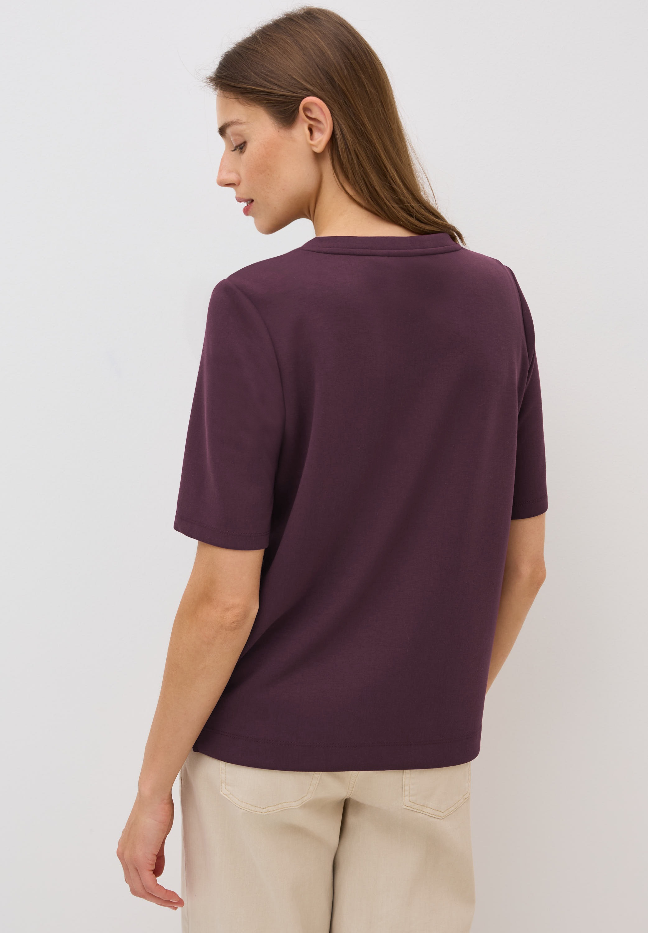 Cecil Sweatshirt, kurzarm, mit Rundhals