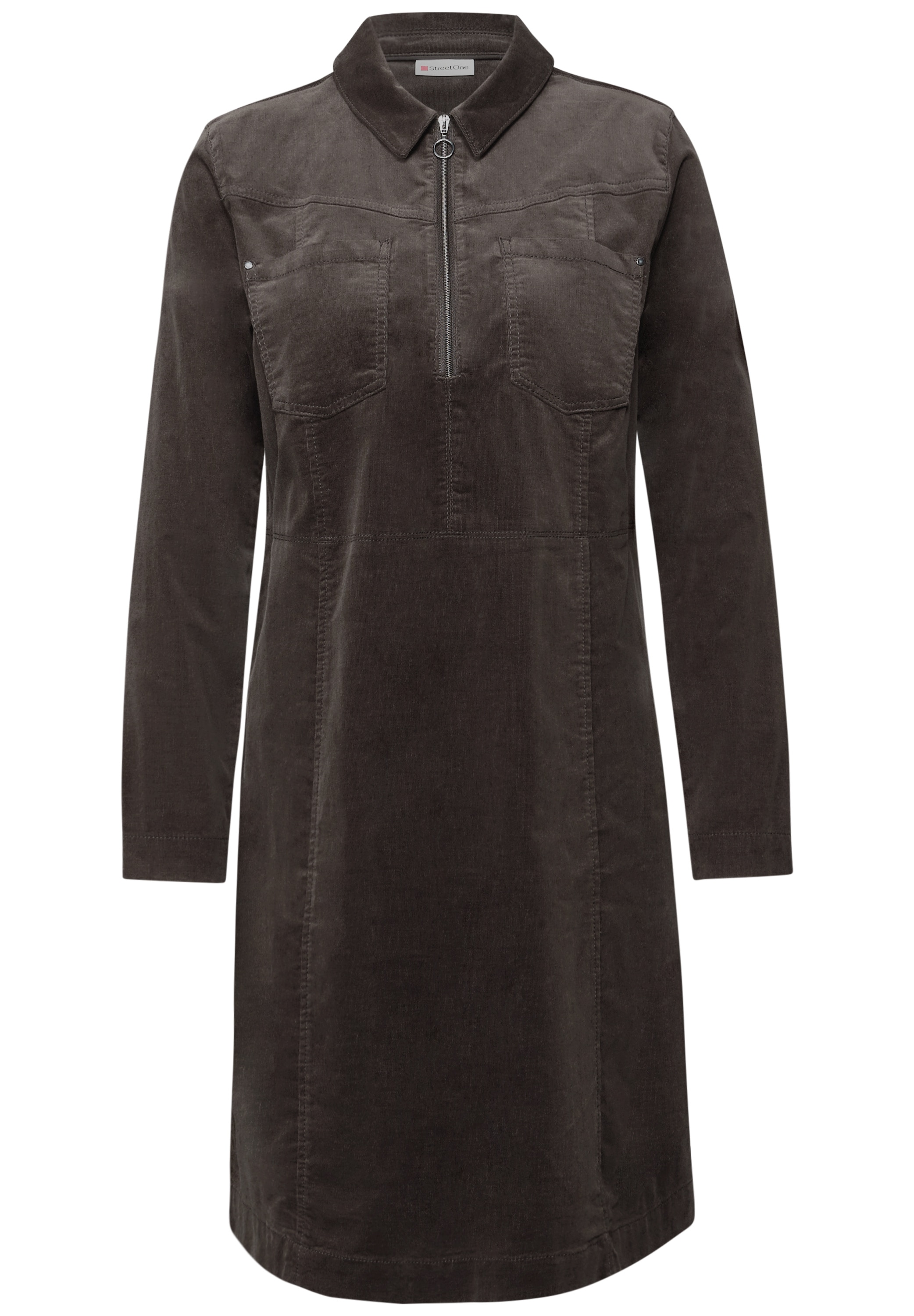 STREET ONE Cordkleid, mit Zipper