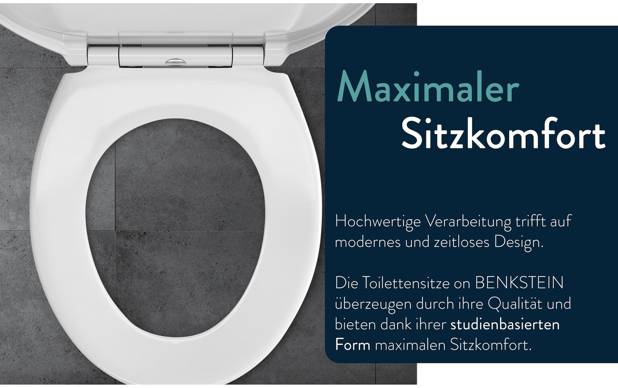 WC-Sitz »Benkstein Oval«