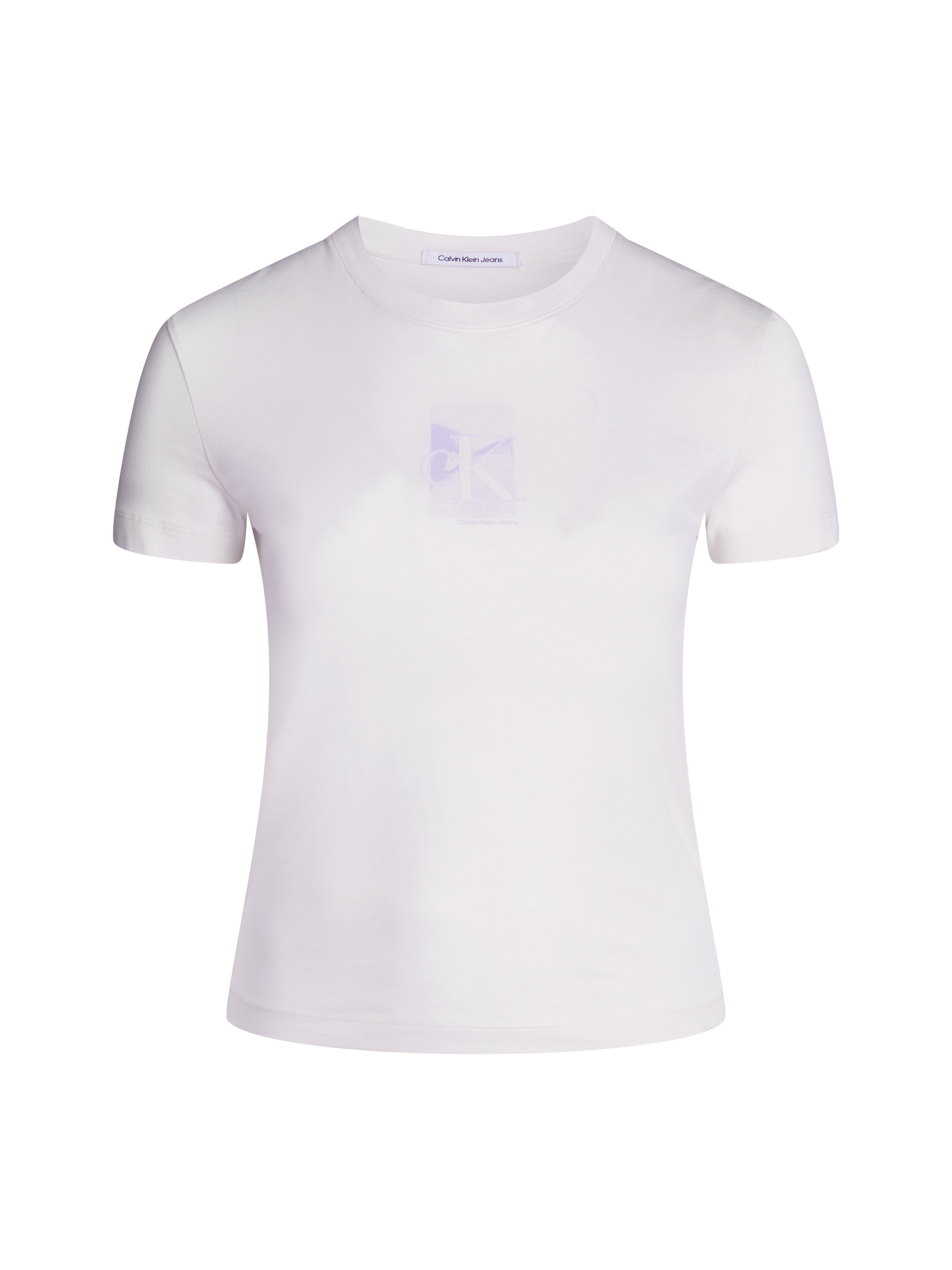 Calvin Klein Jeans Plus T-Shirt »PLUS CK EMBRO BADGE REGULAR TEE«, in Grossen Grössen und Markenlabel