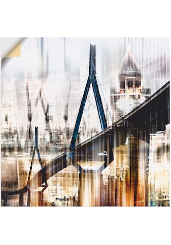 Artland Wandbild »Hamburg Skyline Collage III«, Deutschland, (1 St.), als... kaufen