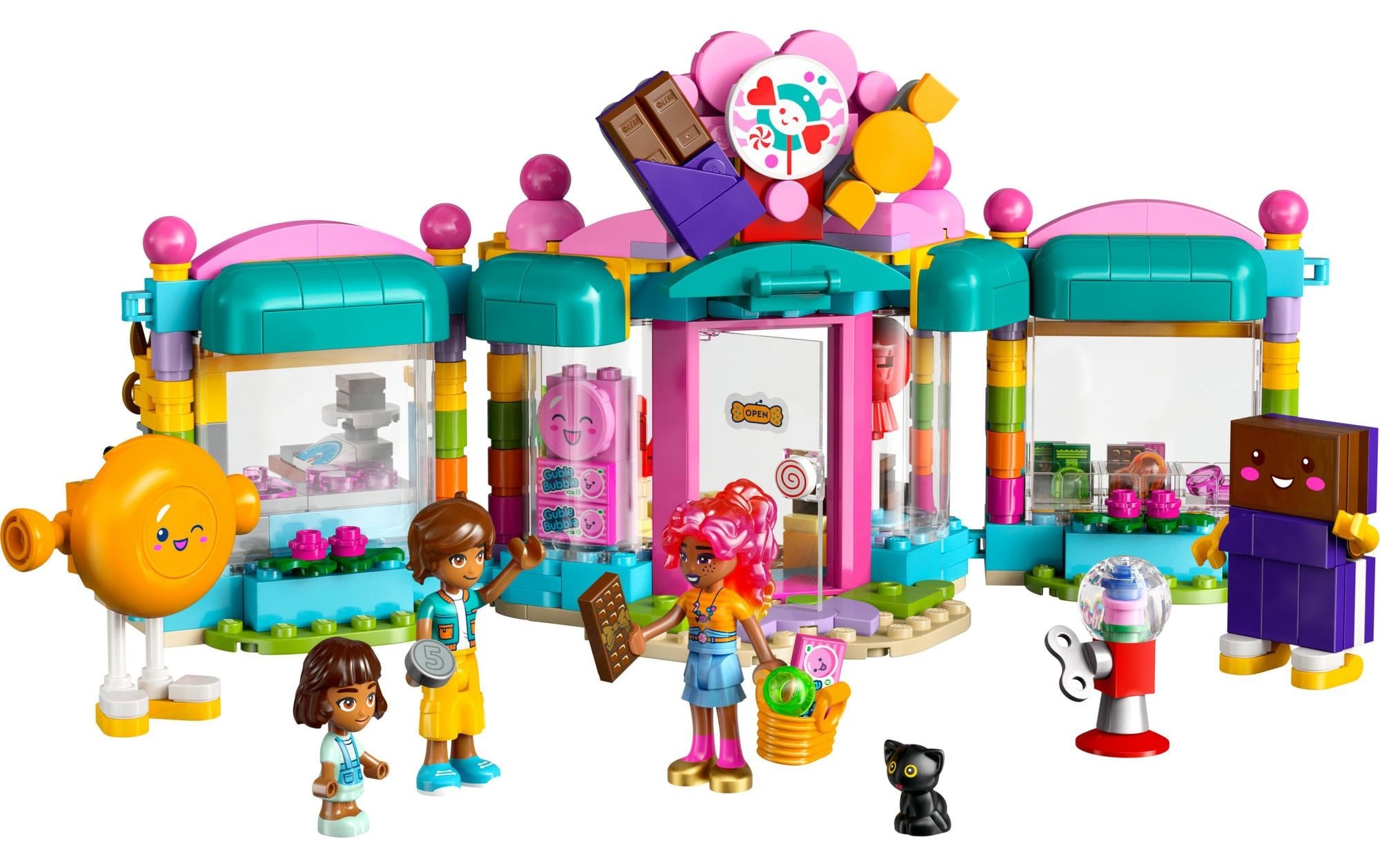 LEGO® Spielbausteine »Friends Heartlake City Süsswarenladen 42649«, (376 St.)