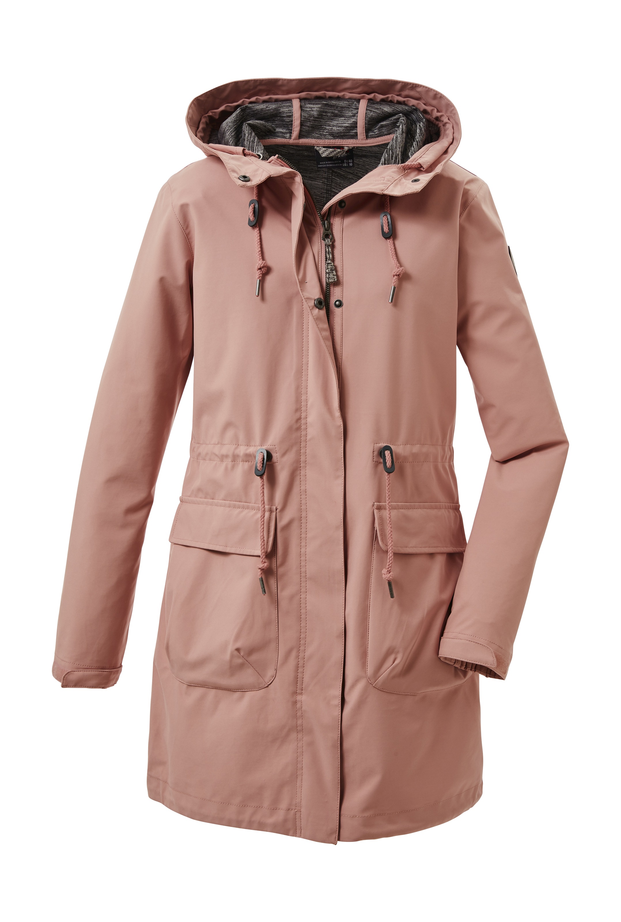 G.I.G.A. DX by killtec Softshellparka »GS 99 WMN SFTSHLL PRK« Damen Softshell Parka, 8.000 mm Wassersäule, atmungsaktiv, verstellbar