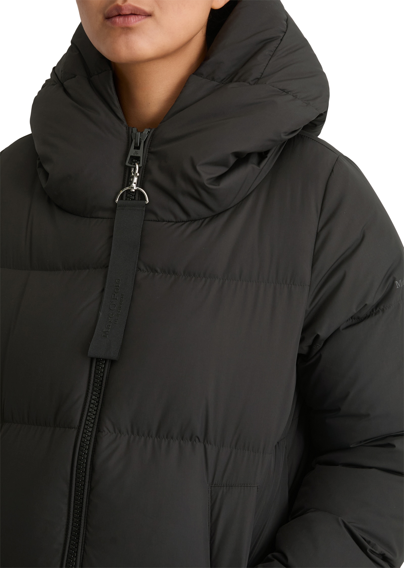 Marc O'Polo Daunenmantel, am Saum mit seitlichen Zipper-Schlitzen