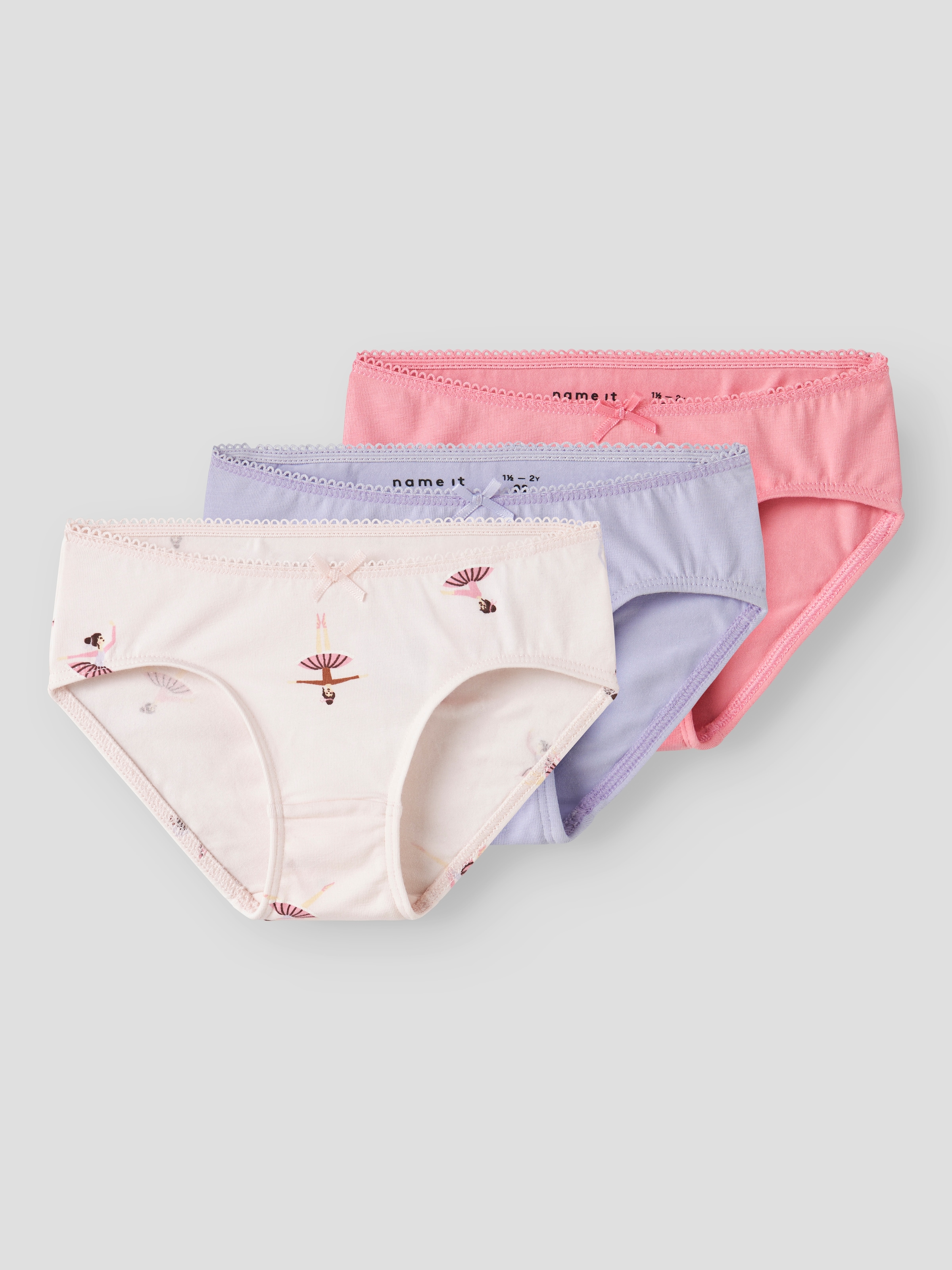Name It Panty »NMFBRIEFS 3P BALLARINA NOOS« 3 Stk.