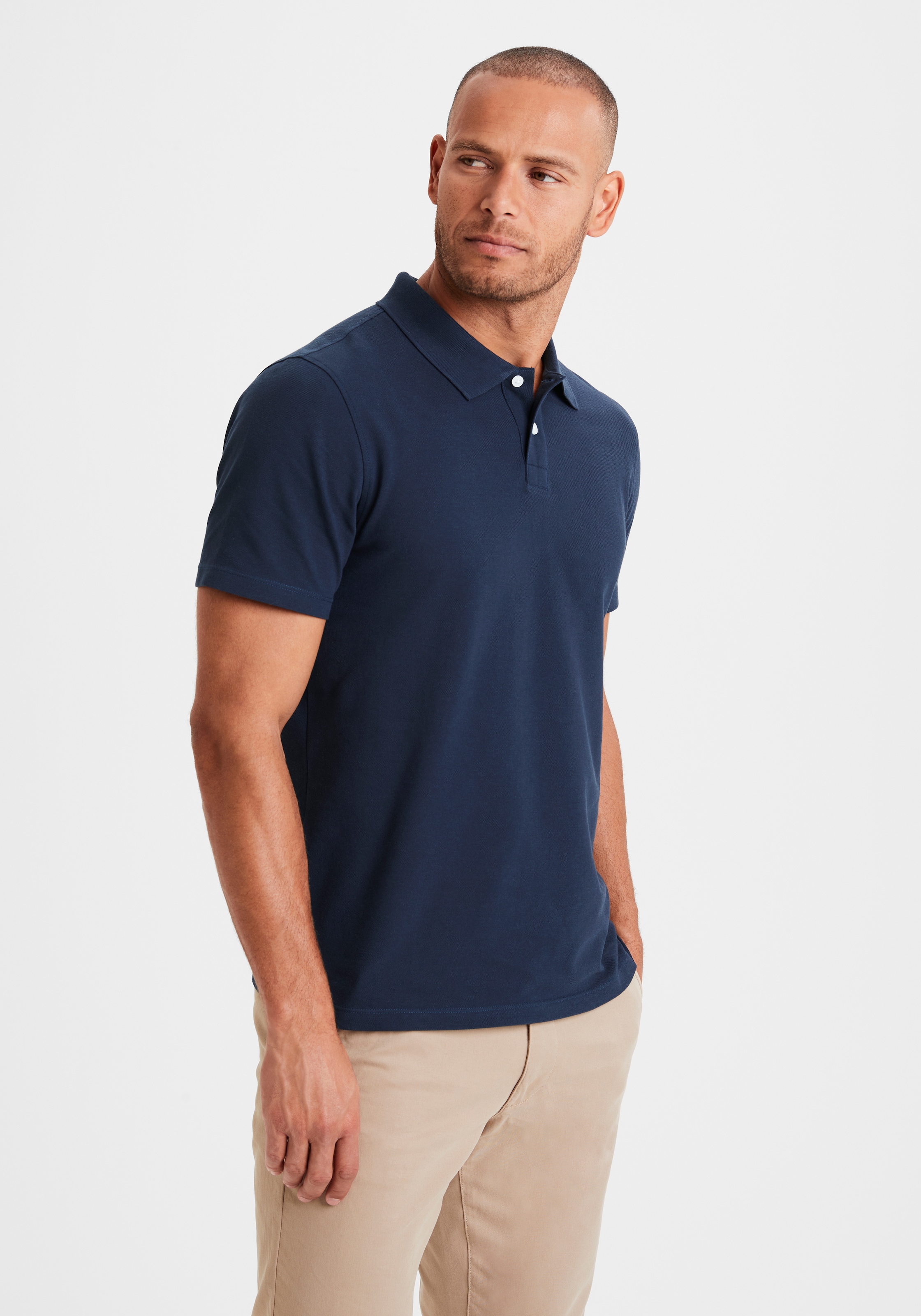 Beachtime Poloshirt, Jelmoli-Versand | online Baumwoll-Piqué aus shoppen