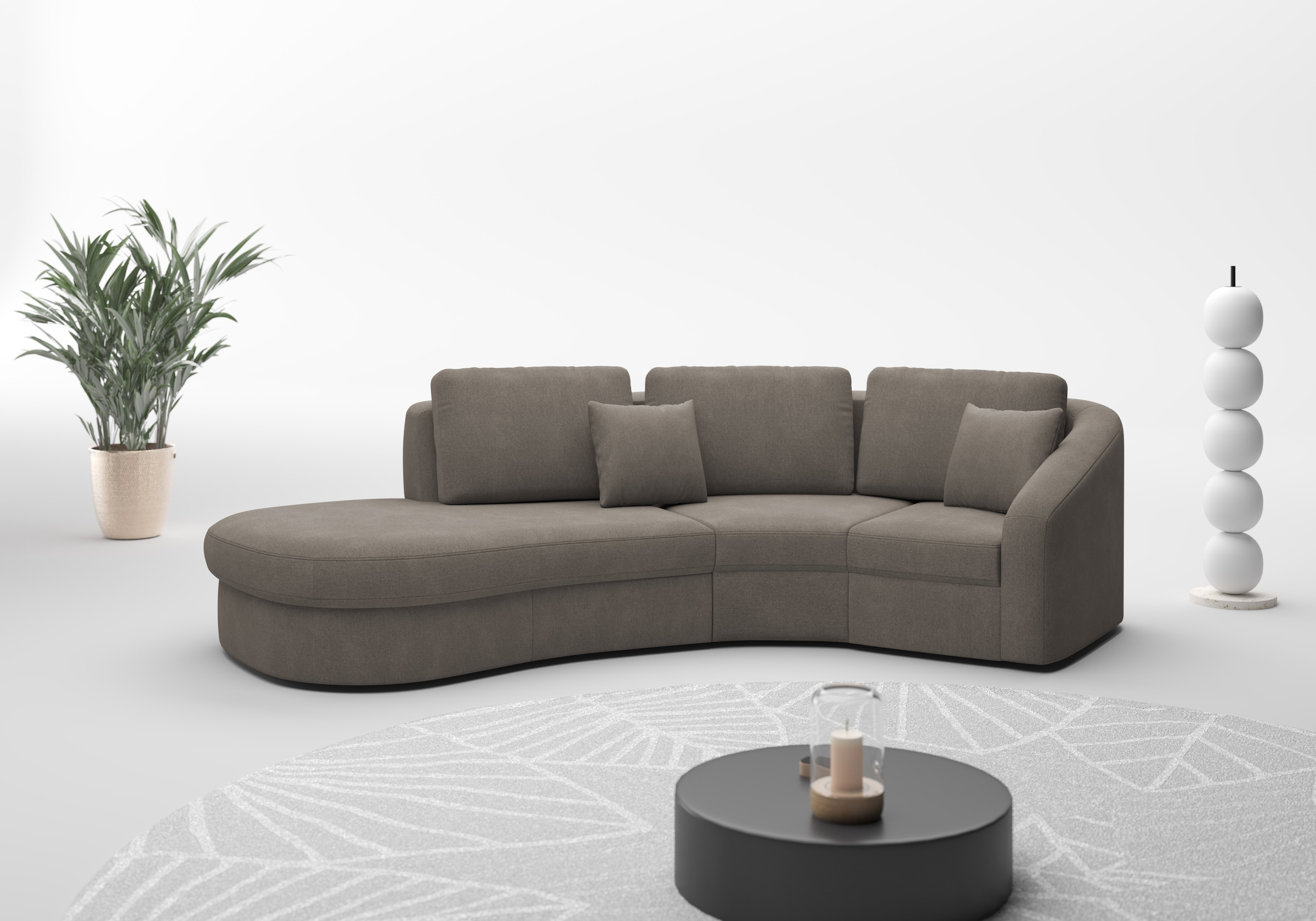 sit&more Ecksofa "Jazz L-Form" In weiteren Grössen erhältlich