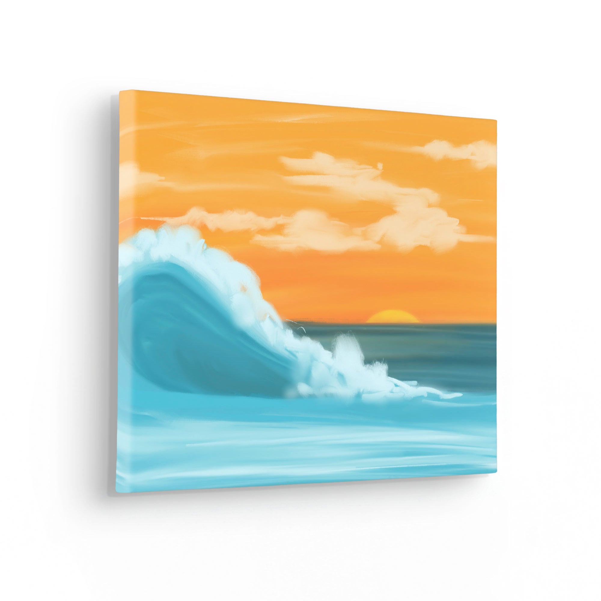 Komar Leinwandbild »Gentle Breeze - Grösse 30 x 40 cm«, Natur, (1 St.), Keilrahmenbild mi Echtholzrahmen
