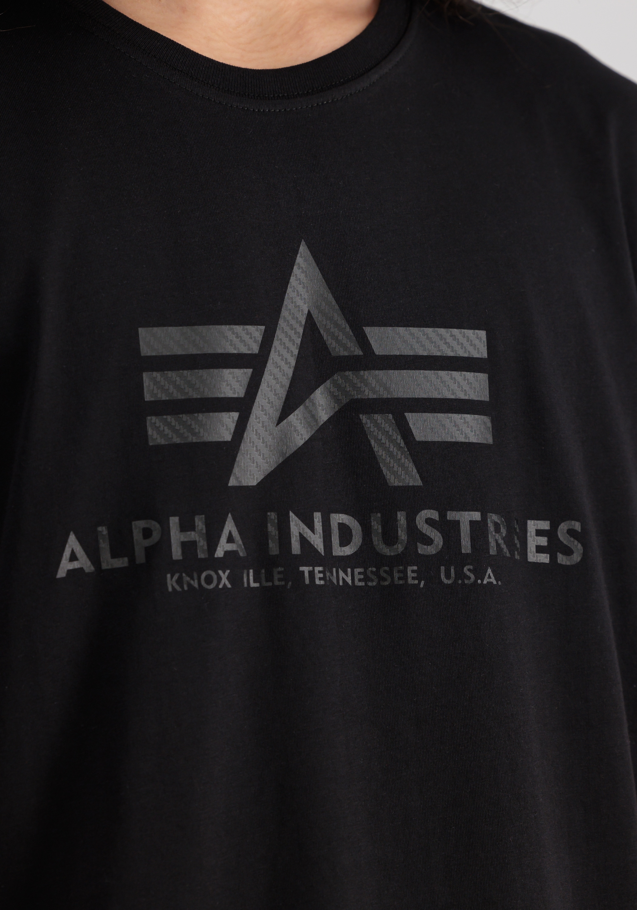 Alpha Industries T-Shirt »Alpha Industries Men - T-Shirts Basic T Carbon«