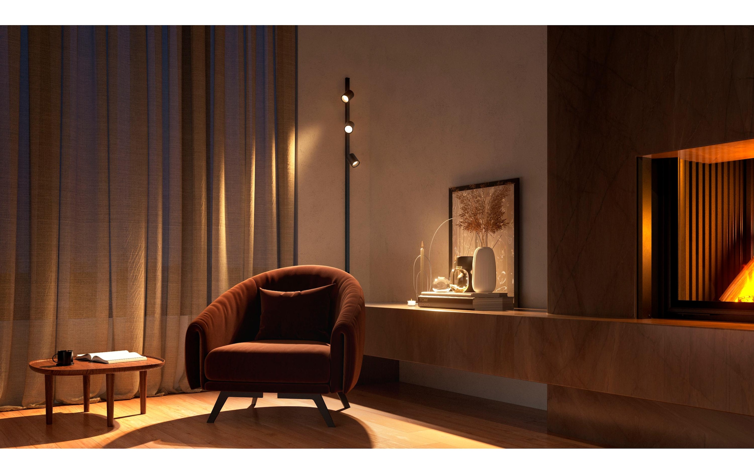 Philips Hue LED Wandleuchte »LED Schienenspot Perifo«, 1 flammig