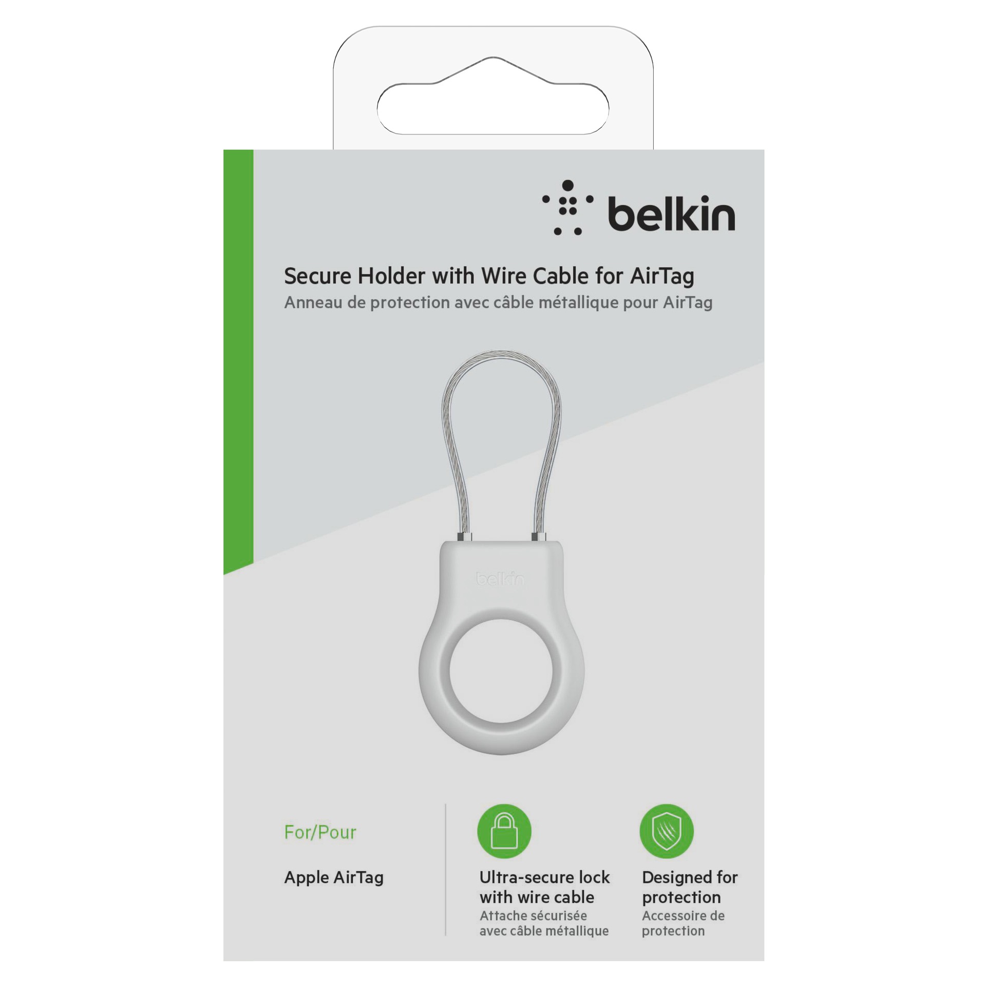 Belkin Schlüsselanhänger »Secure Holder mit Drahtschlaufe«, (1 tlg.)