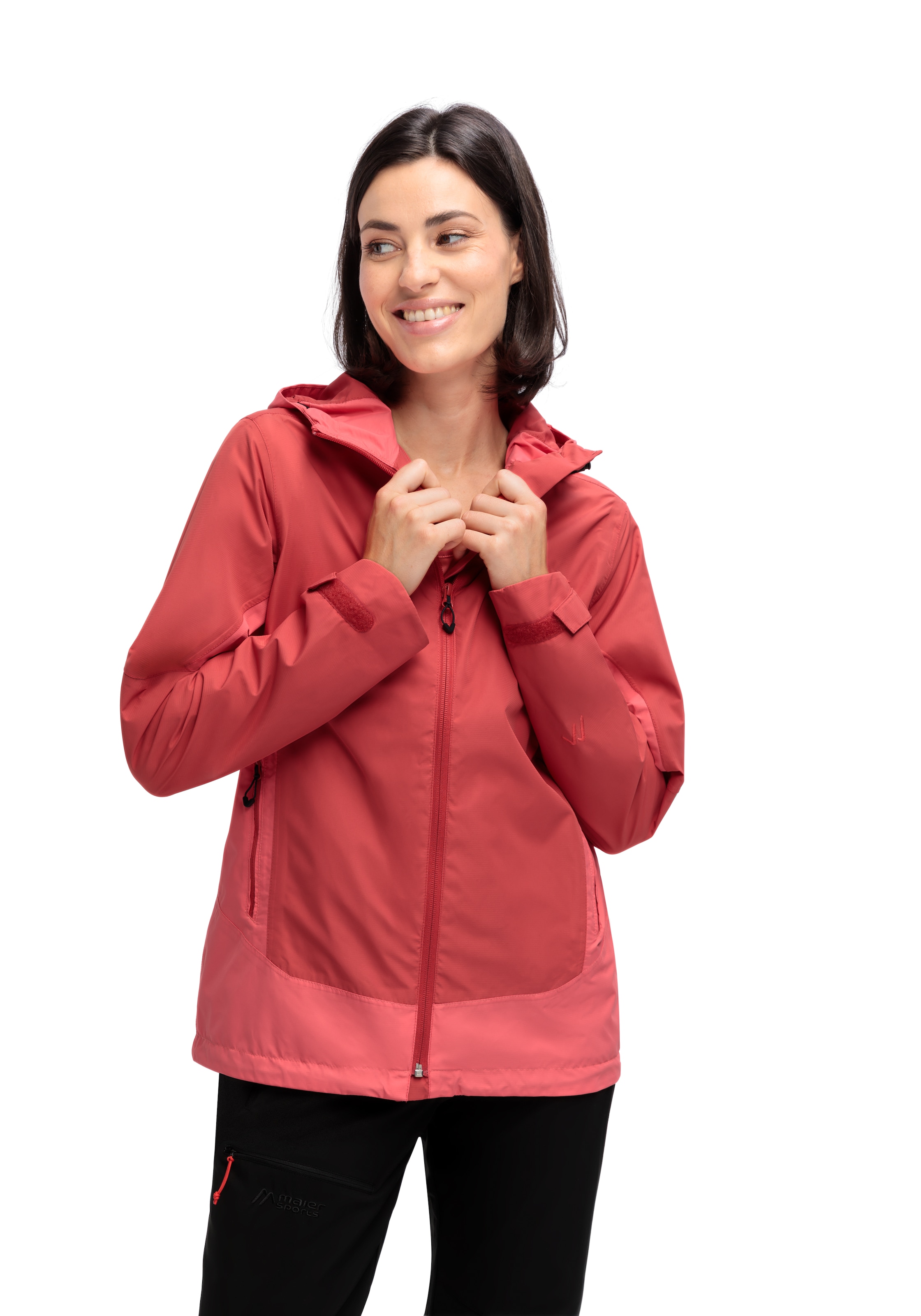 Maier Sports Regenjacke »D GG Allwetterjacke« 1 Stk. tlg. mit Kapuze Wasser- & Winddicht & Atmungsaktiv