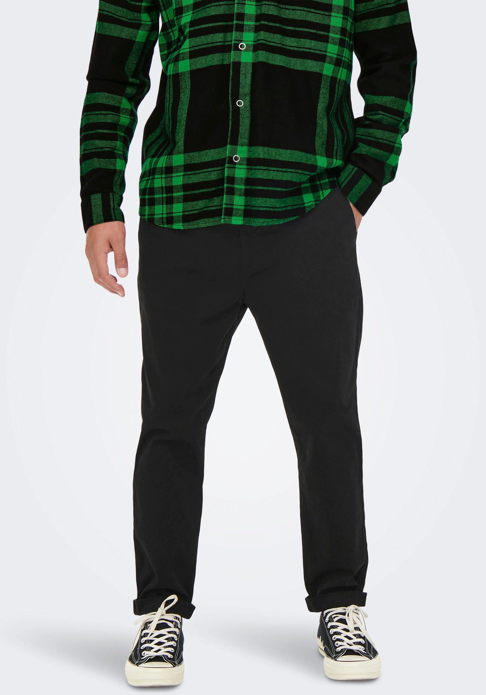 ONLY & SONS Chinohose »OS ONSKENT CROPPED CHINO«