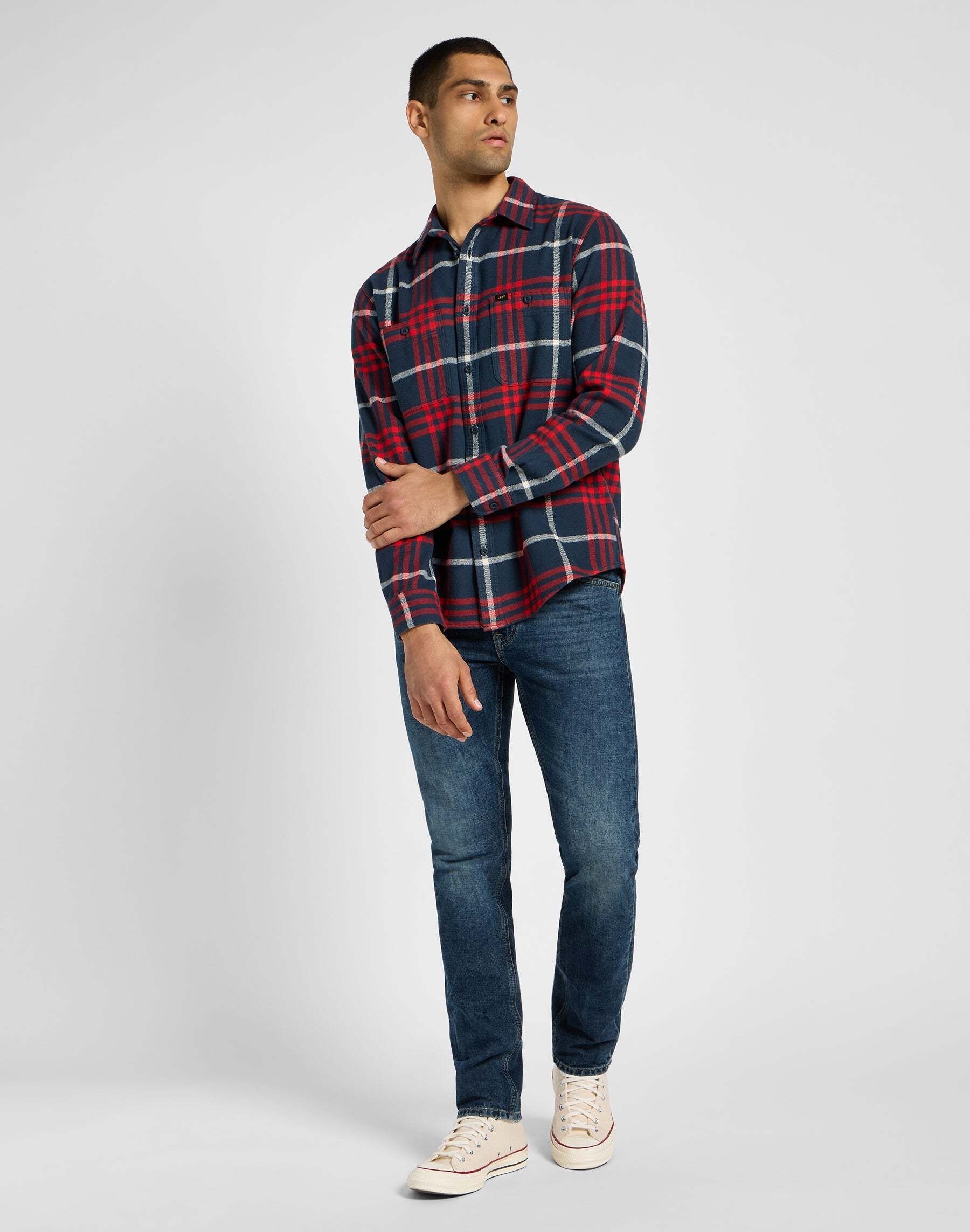 Lee® Langarmhemd »LEE Langarmhemd Worker Shirt 2.0«