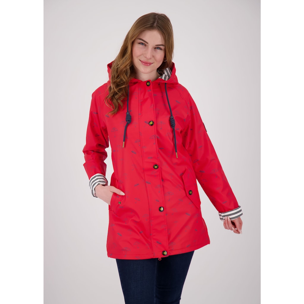 DEPROC Active Regenjacke »Friesennerz WIZZARD PEAK WOMEN UMBR«